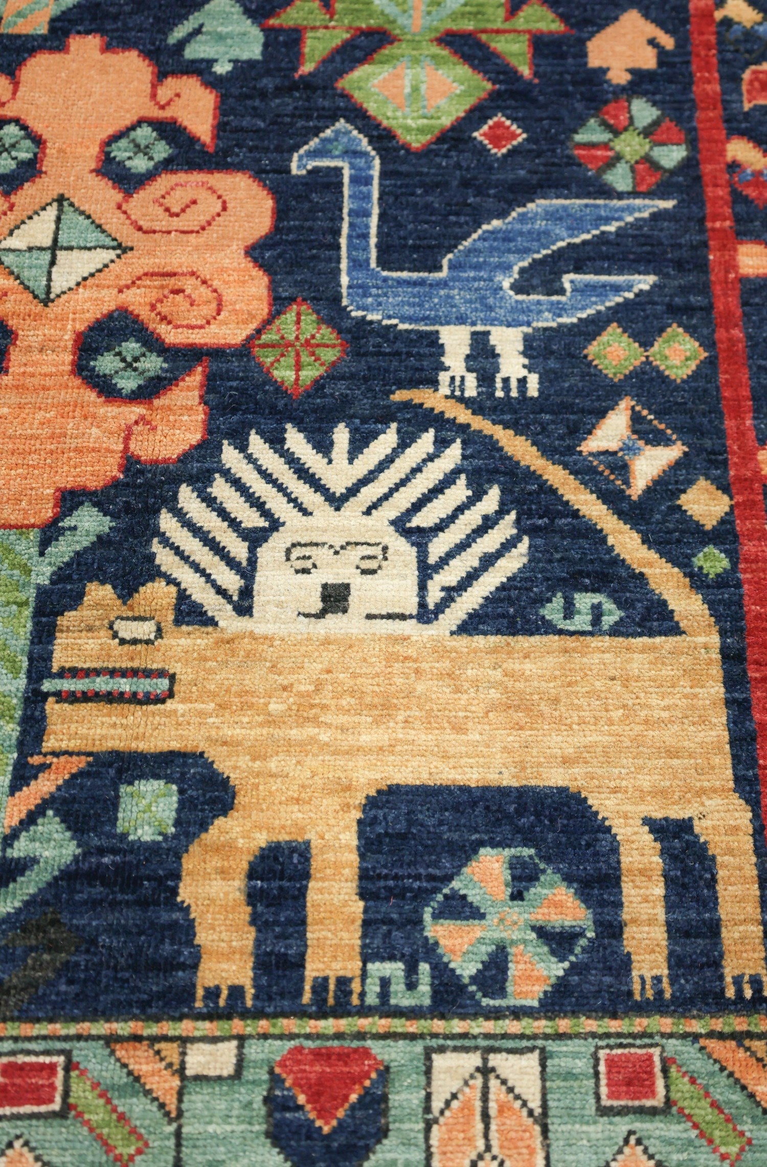 Khamseh Handwoven Tribal Rug, J74883