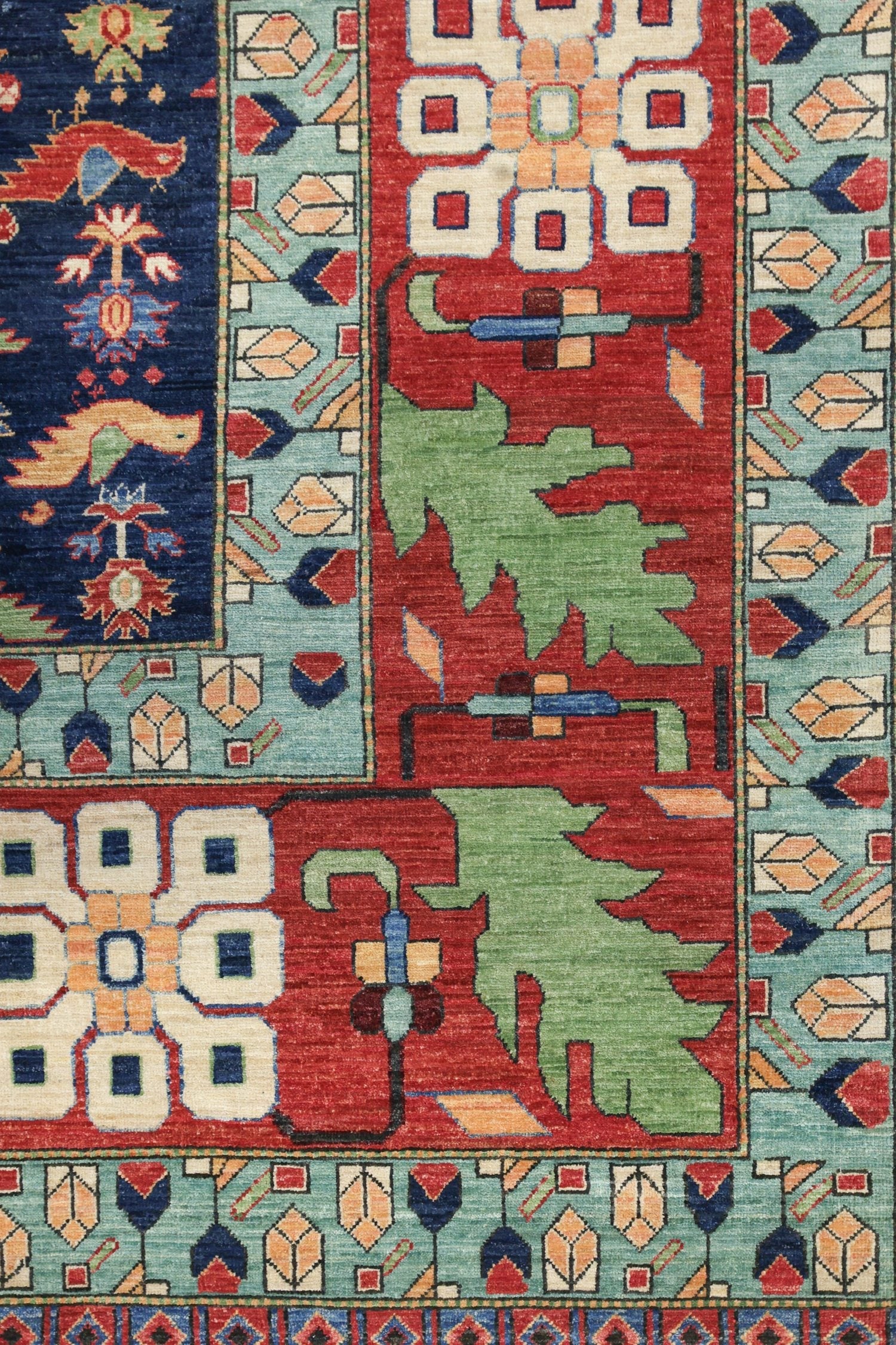 Khamseh Handwoven Tribal Rug, J74883