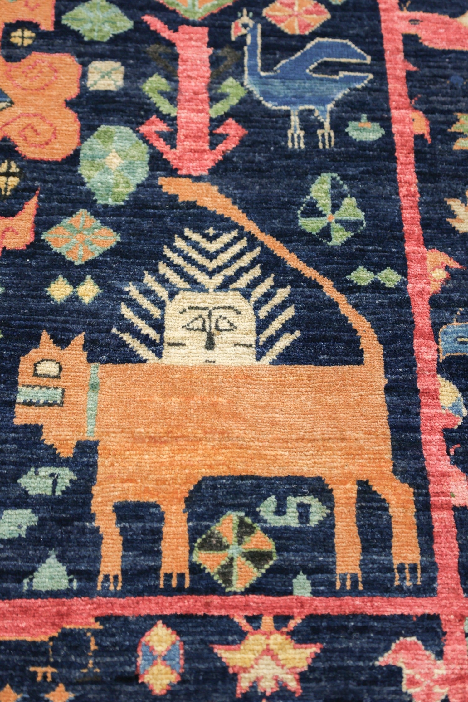 Khamseh Handwoven Tribal Rug, J74898