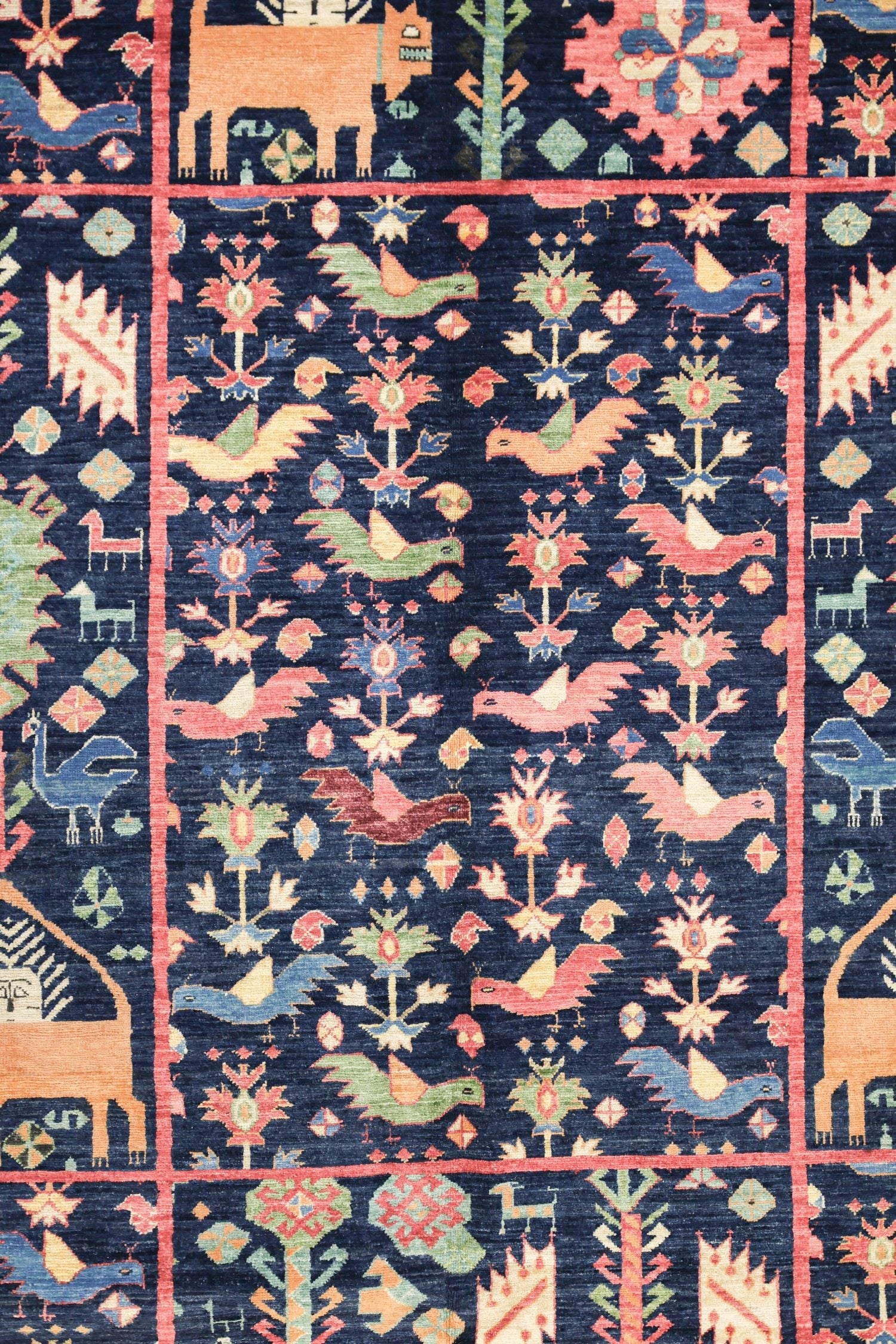 Khamseh Handwoven Tribal Rug, J74898