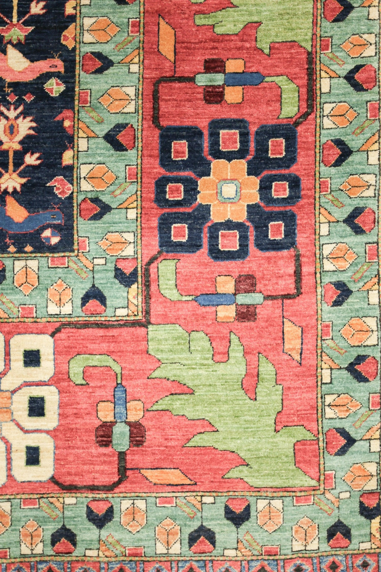 Khamseh Handwoven Tribal Rug, J74898