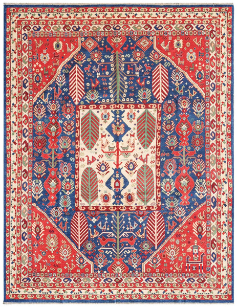 Khamseh Handwoven Tribal Rug