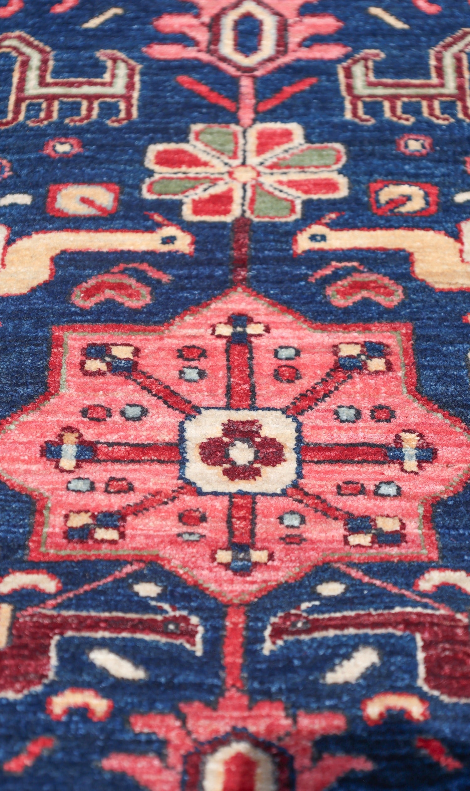 Khamseh Handwoven Tribal Rug, J74978