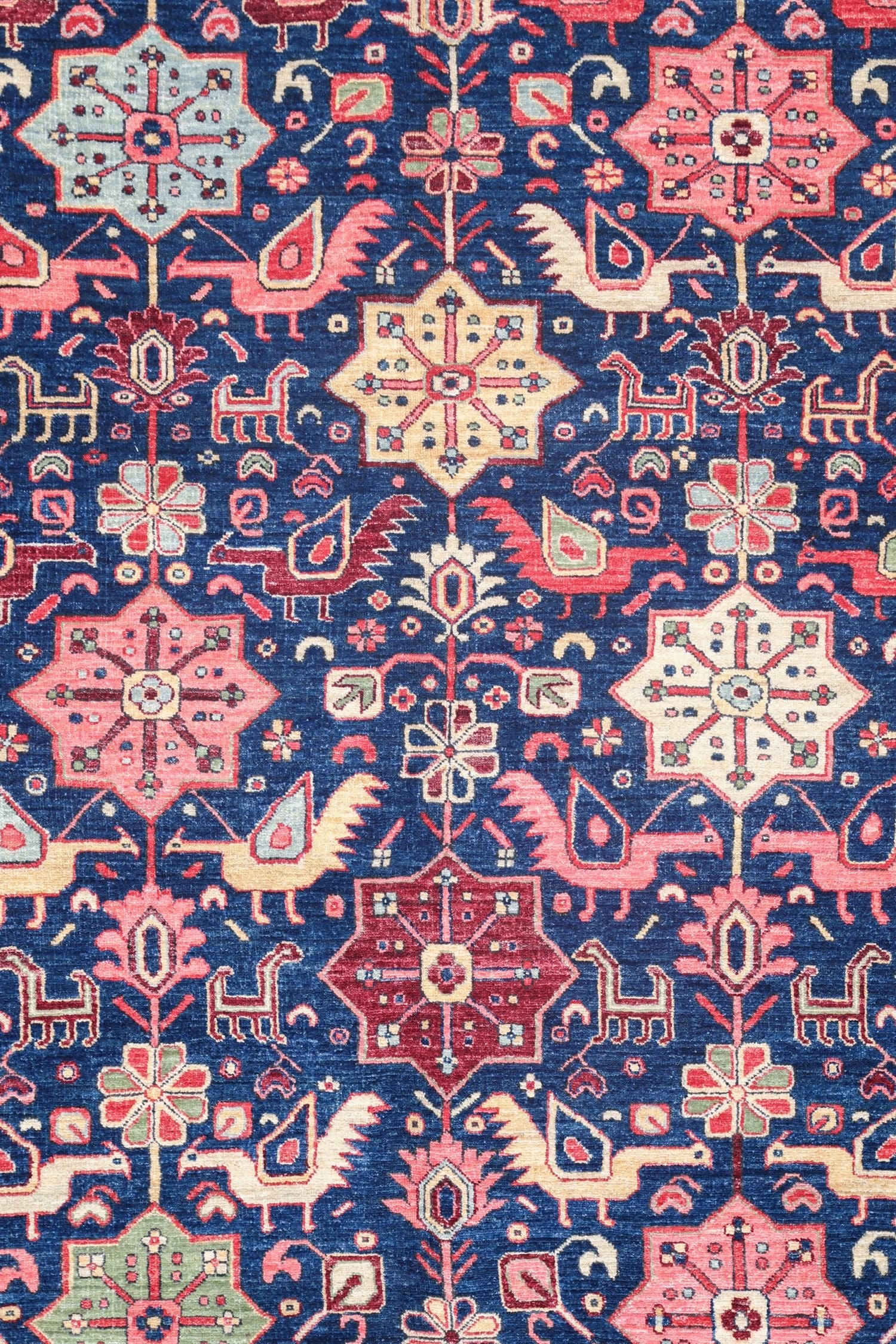 Khamseh Handwoven Tribal Rug, J74978