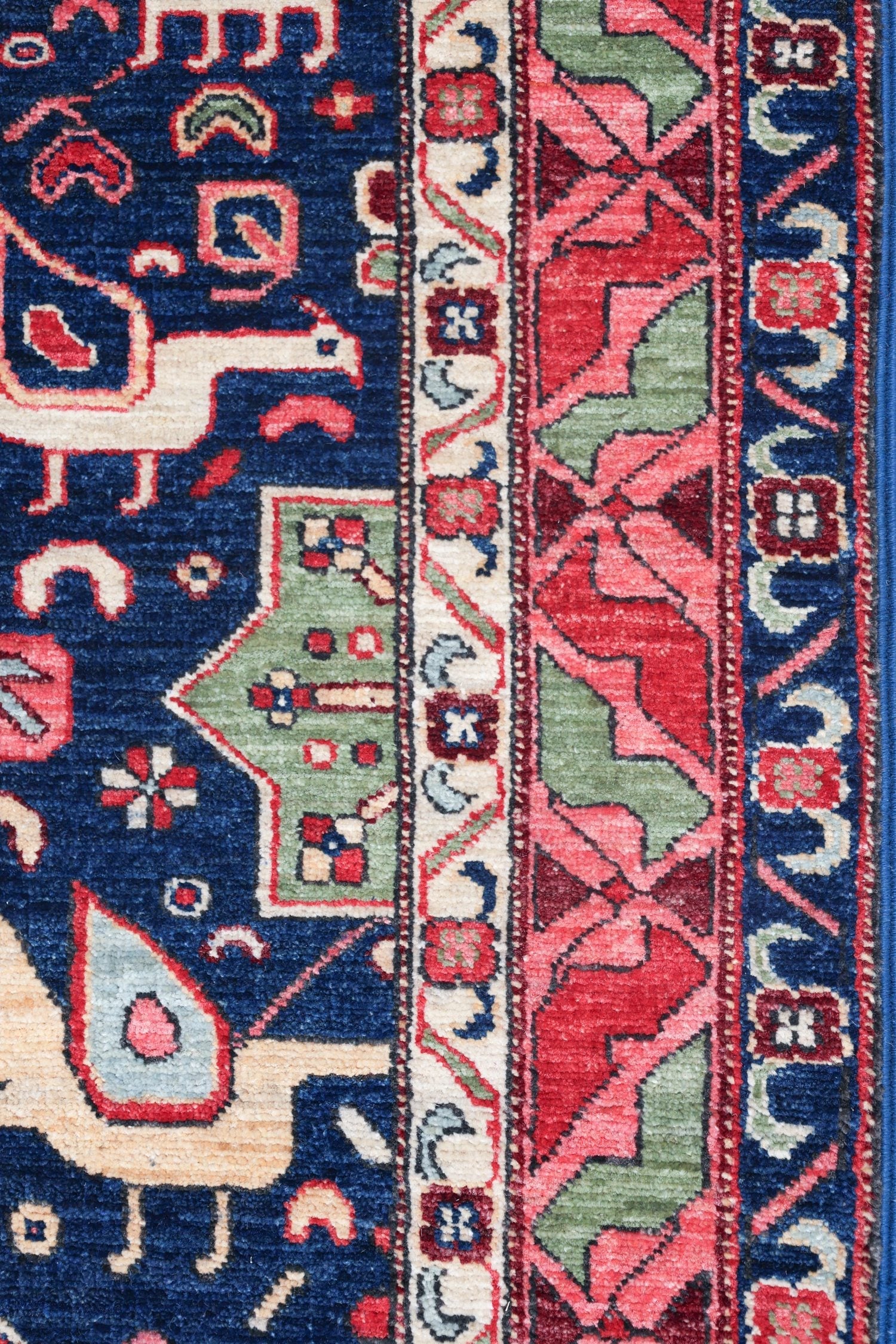 Khamseh Handwoven Tribal Rug, J74978