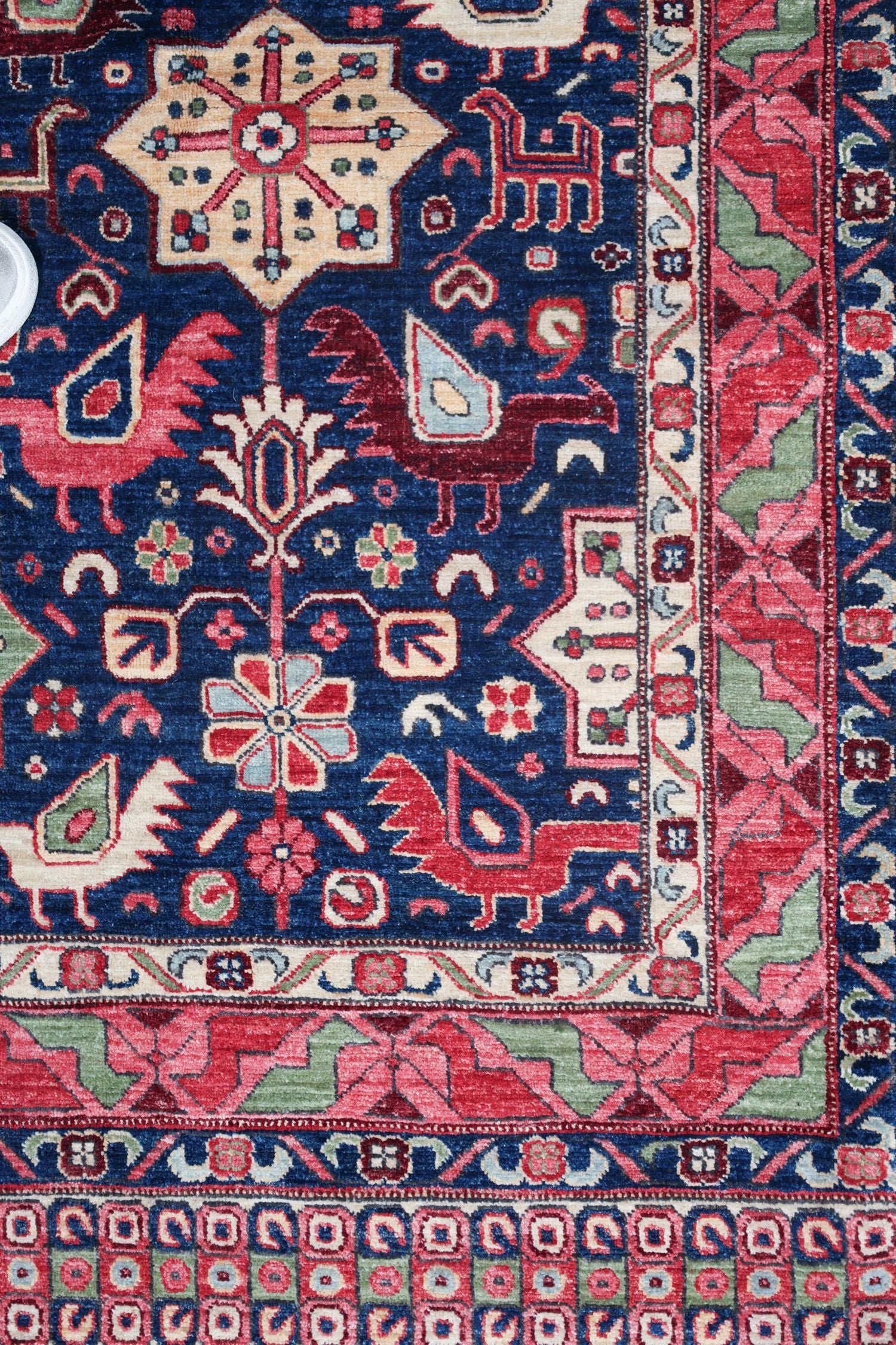 Khamseh Handwoven Tribal Rug, J74978