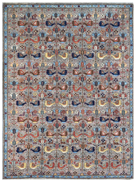 Khamseh Handwoven Tribal Rug