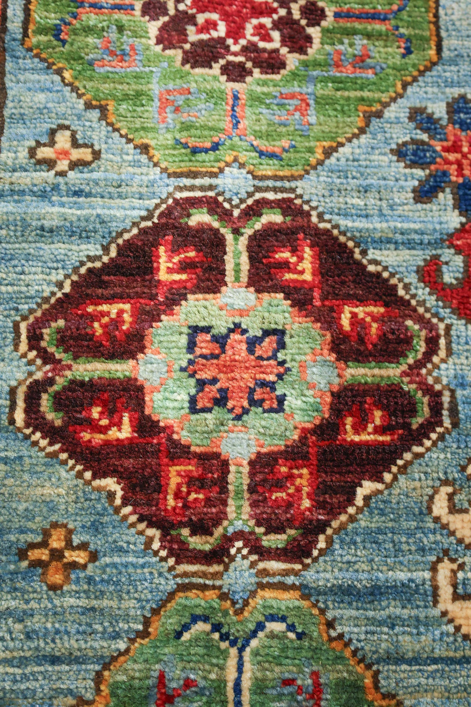 Khotan Handwoven Tribal Rug, J76932