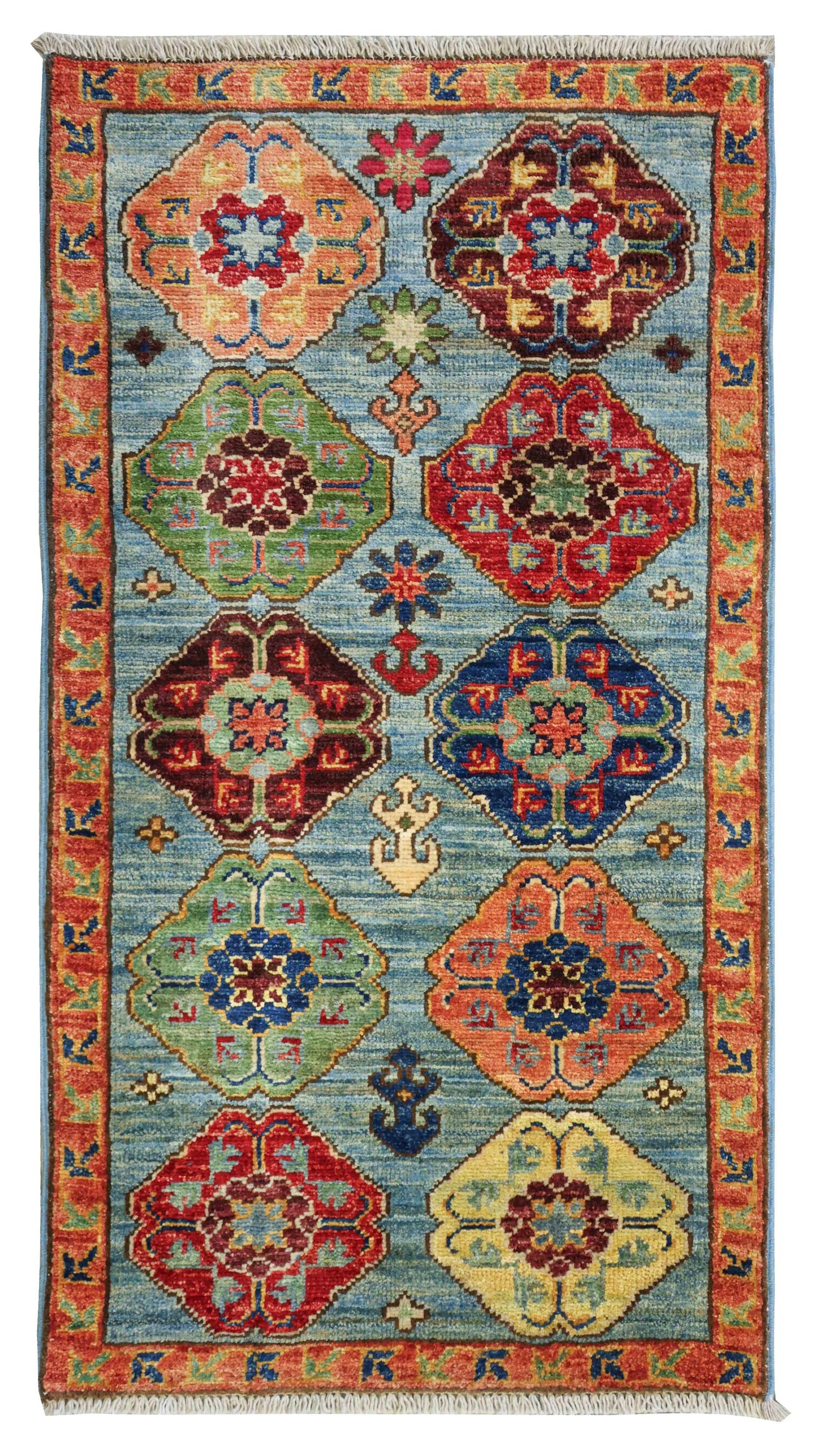 Khotan Handwoven Tribal Rug