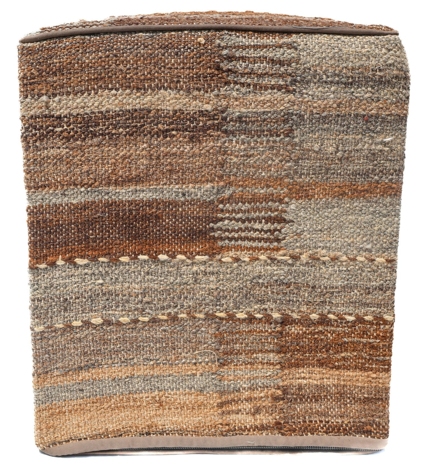 Khyber Kilim Tribal Ottoman, J75246