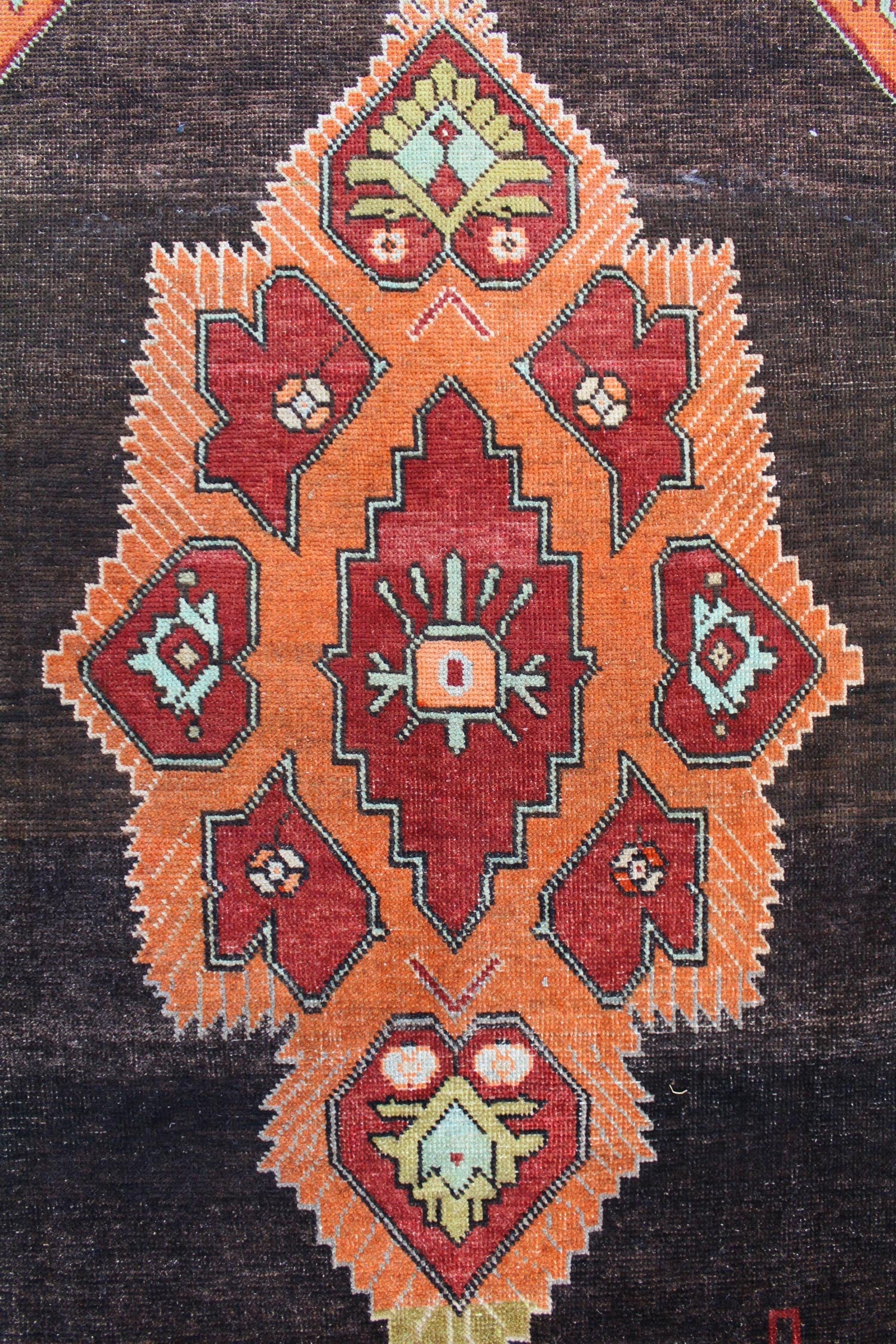 Vintage Konya Handwoven Tribal Rug, J57736