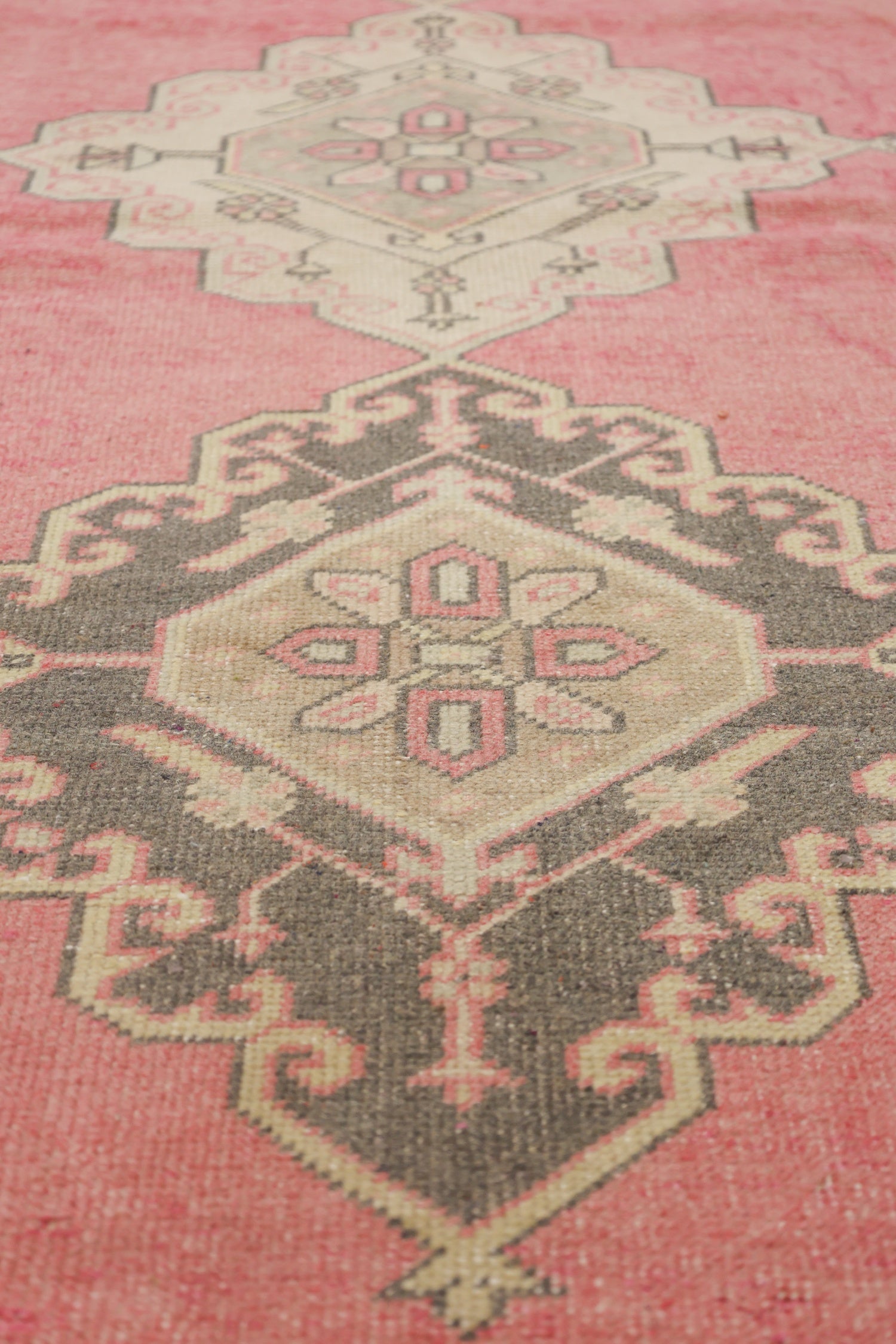 Vintage Konya Handwoven Tribal Rug, J70769