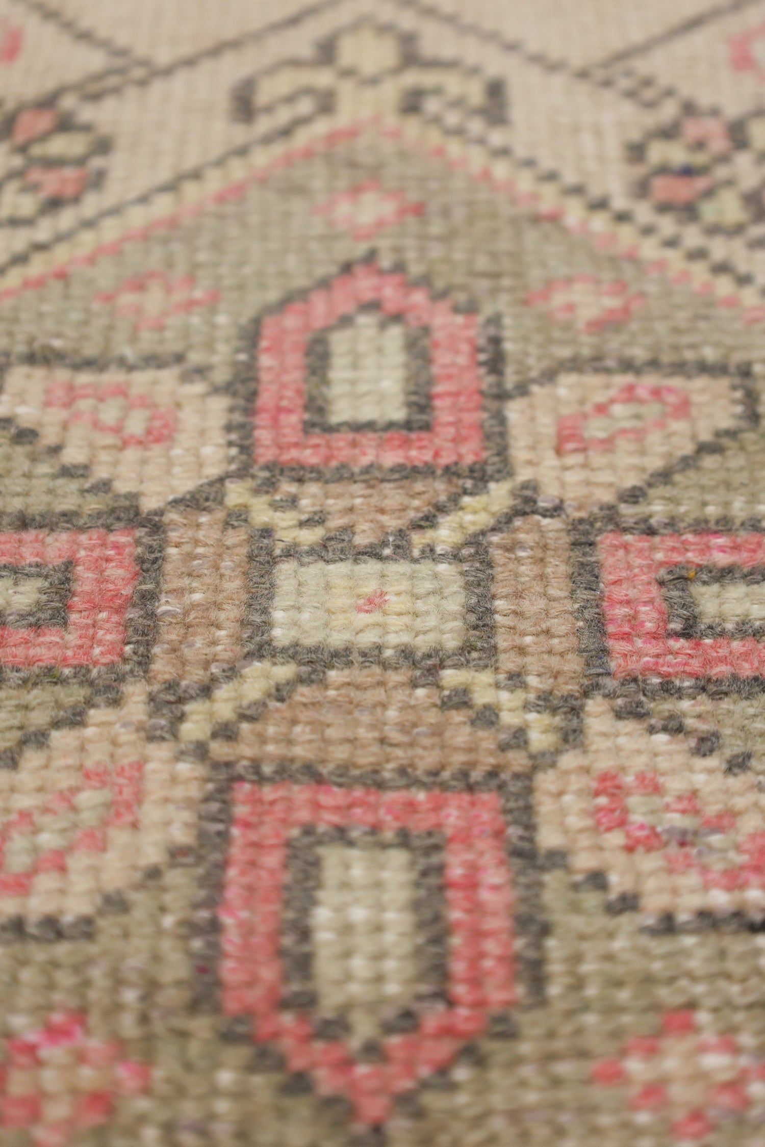 Vintage Konya Handwoven Tribal Rug, J70769