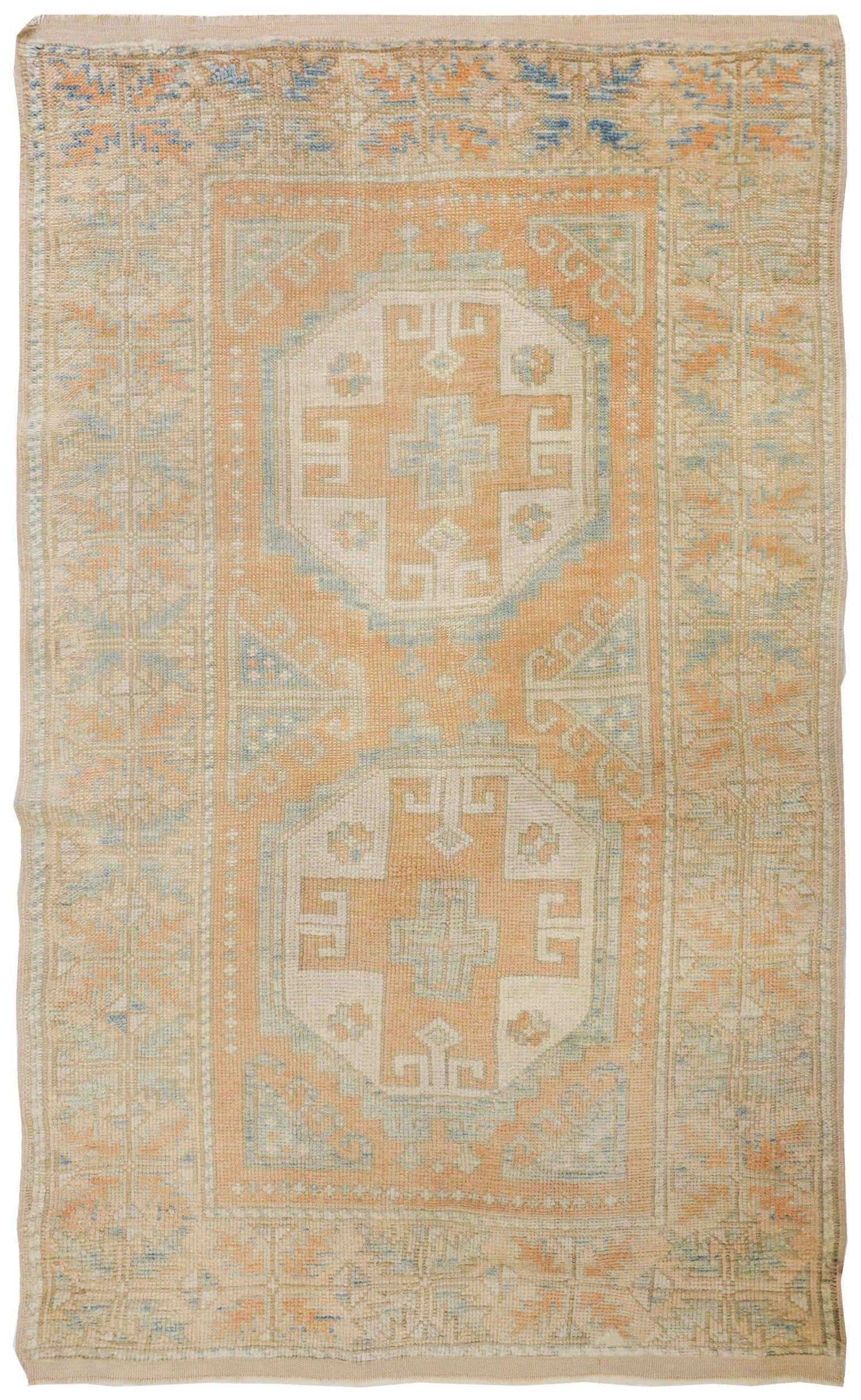 Vintage Konya Handwoven Tribal Rug