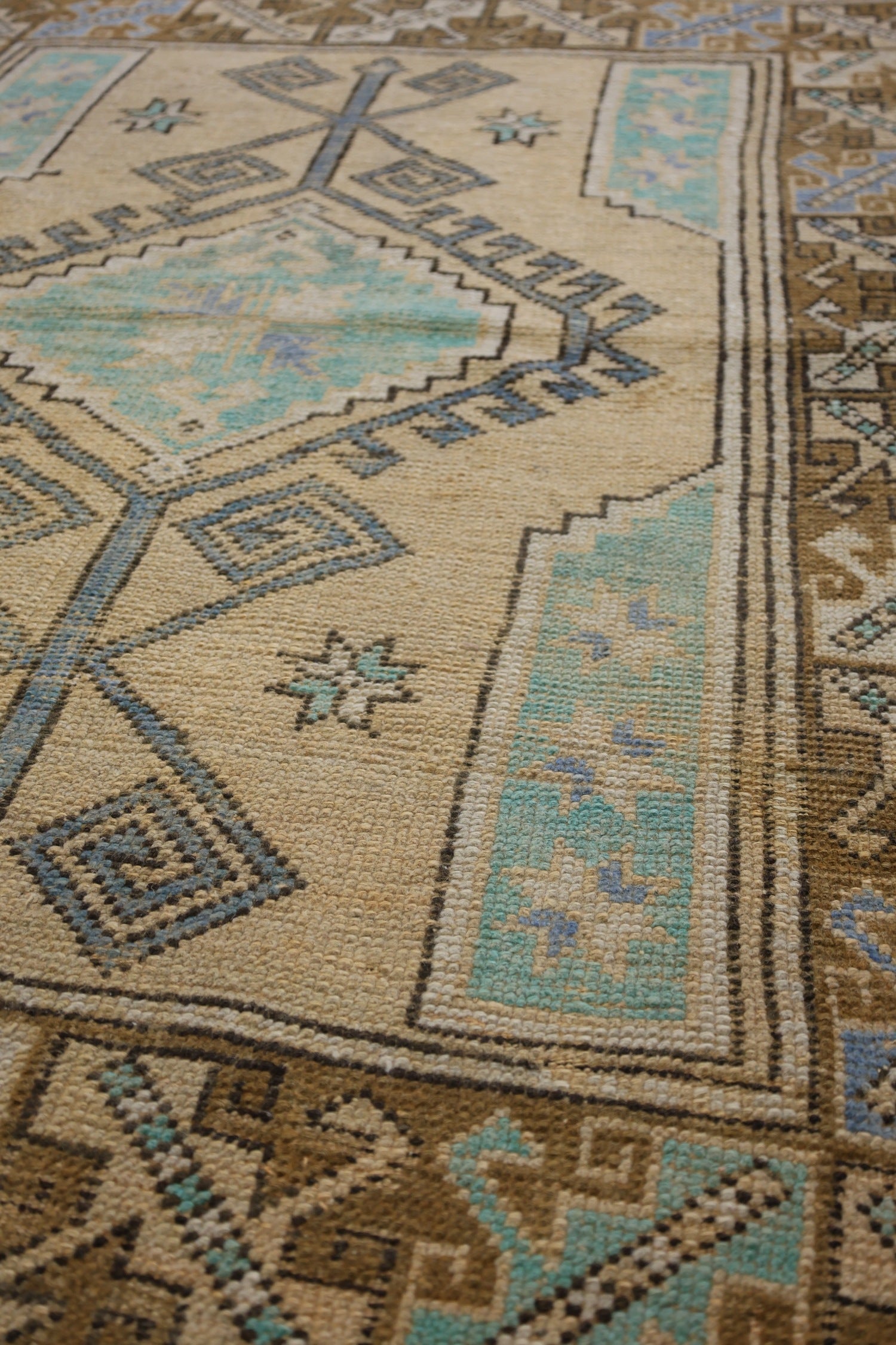 Vintage Konya Handwoven Tribal Rug, J75144