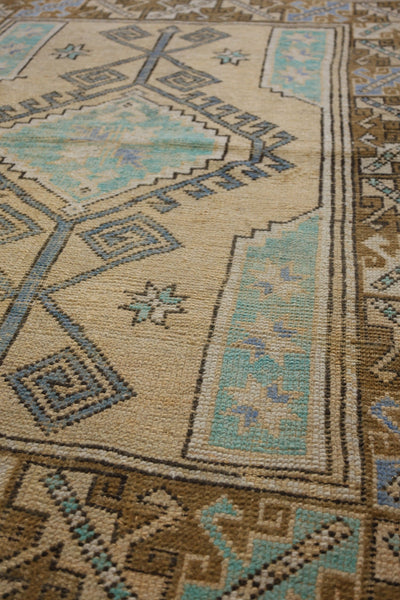 Vintage Konya Handwoven Tribal Rug, J75144