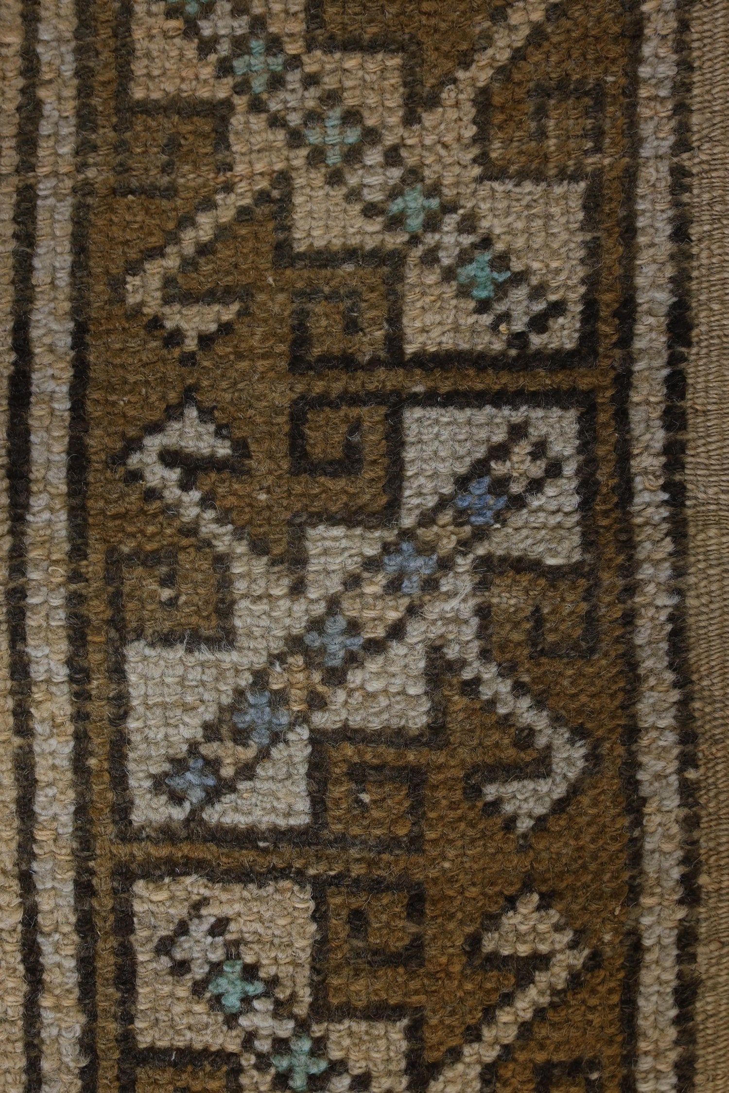 Vintage Konya Handwoven Tribal Rug, J75144