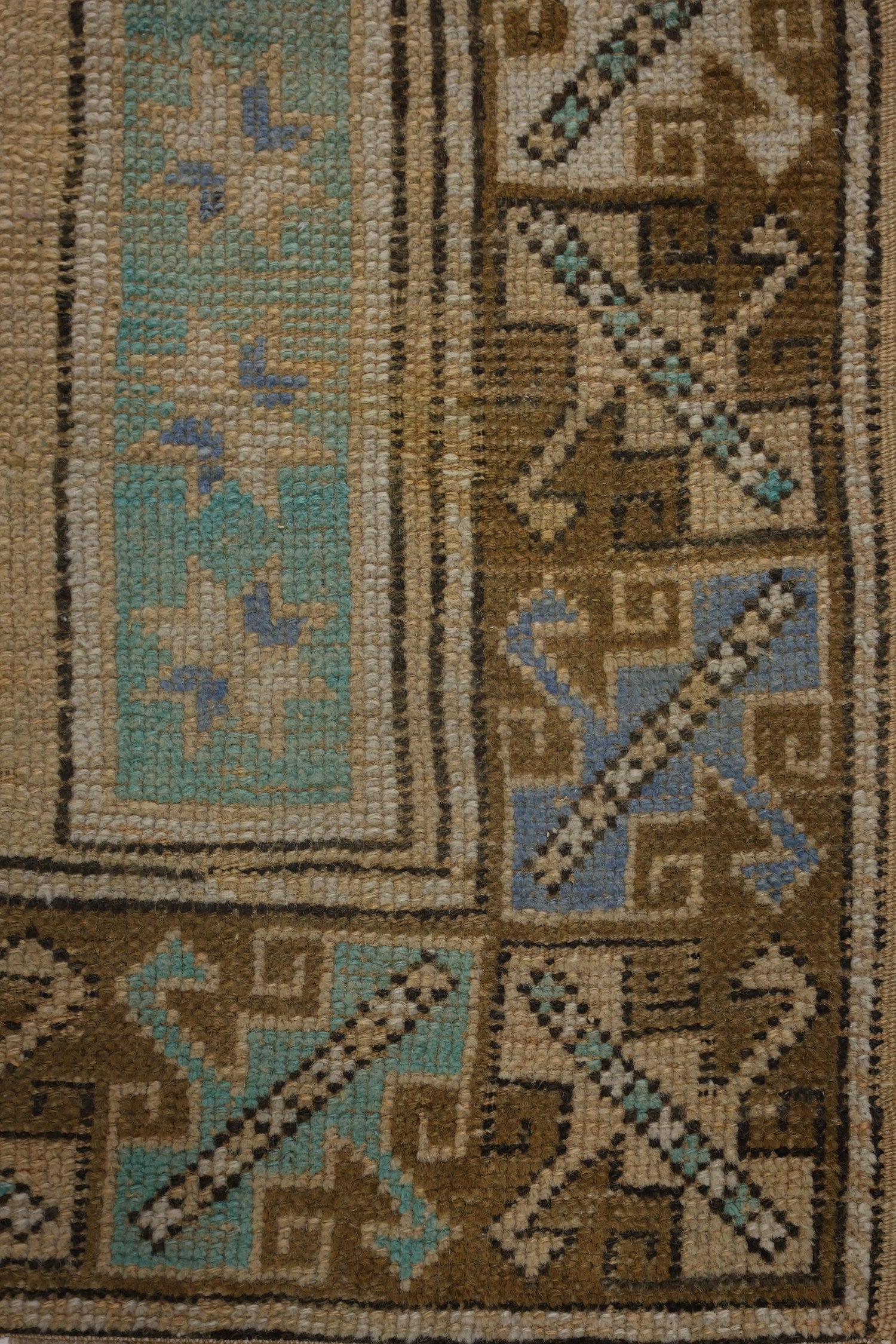 Vintage Konya Handwoven Tribal Rug, J75144