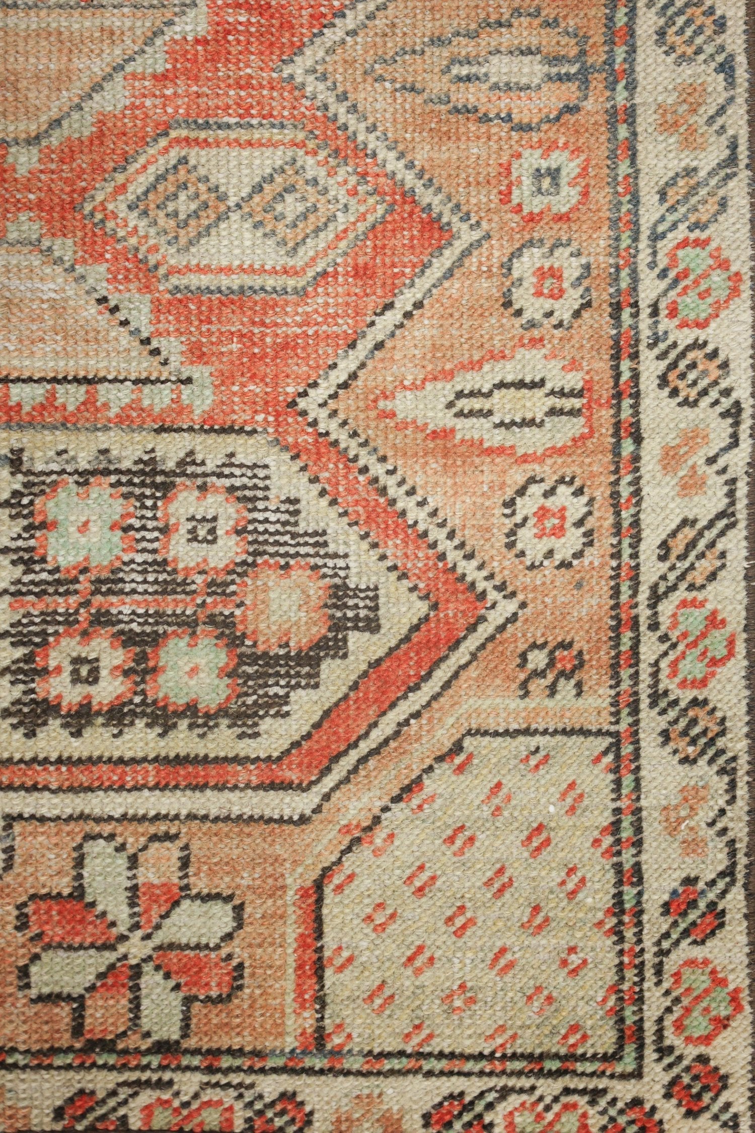 Vintage Konya Handwoven Tribal Rug, J75165