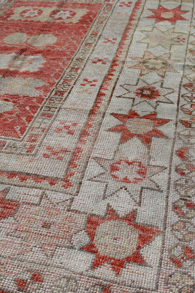 Vintage Konya Handwoven Tribal Rug, J77794