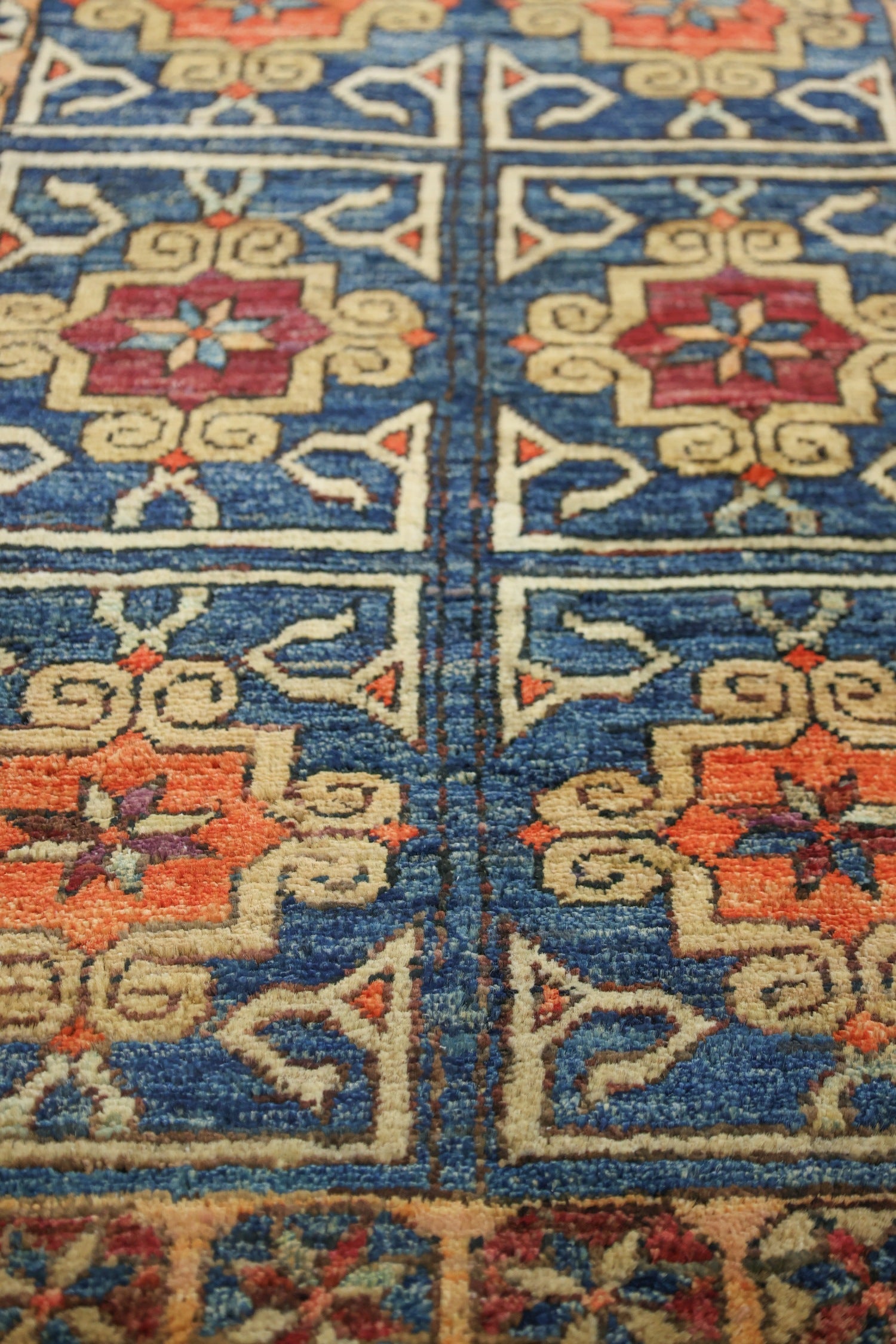 Kufic Handwoven Tribal Rug, J76928