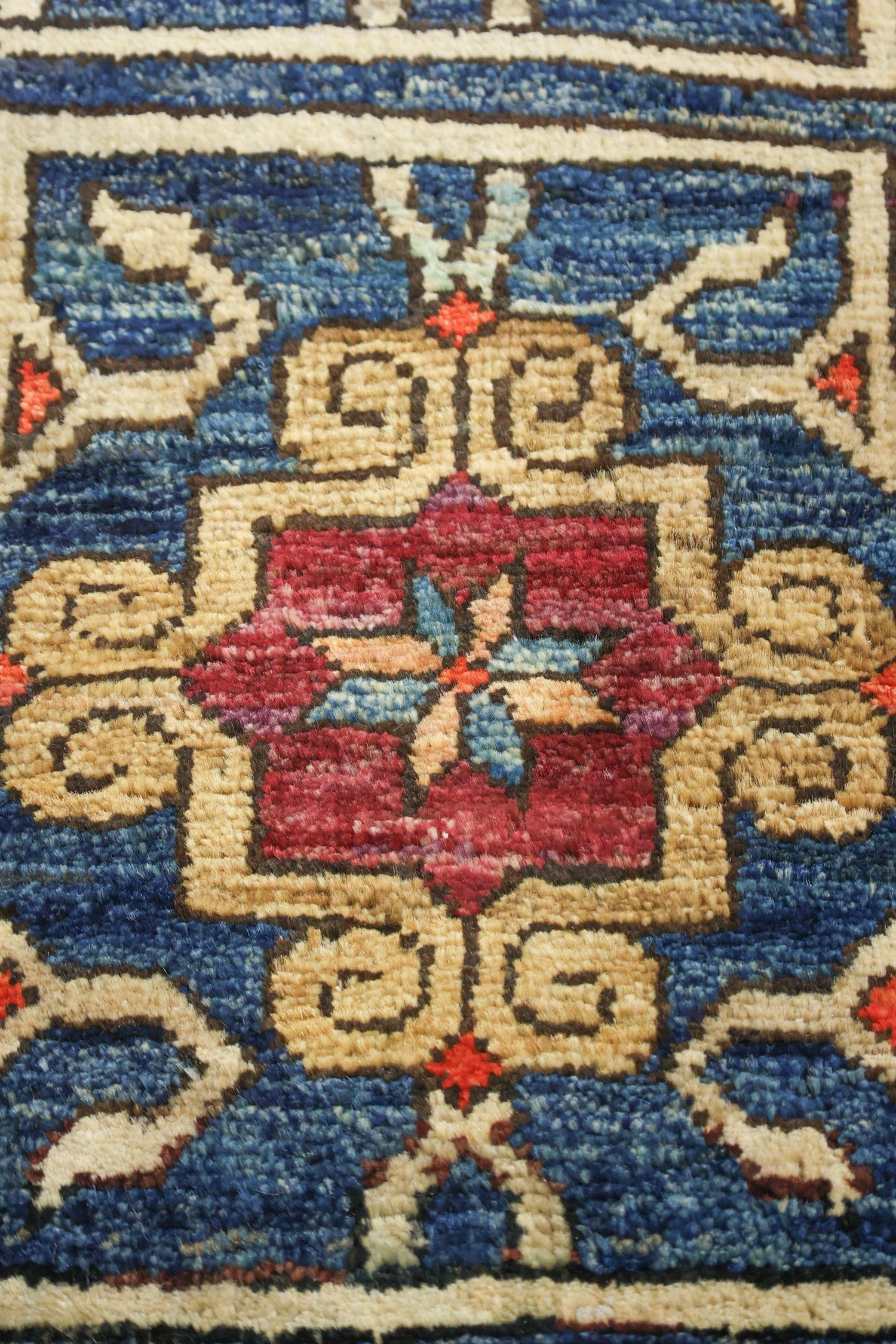 Kufic Handwoven Tribal Rug, J76928