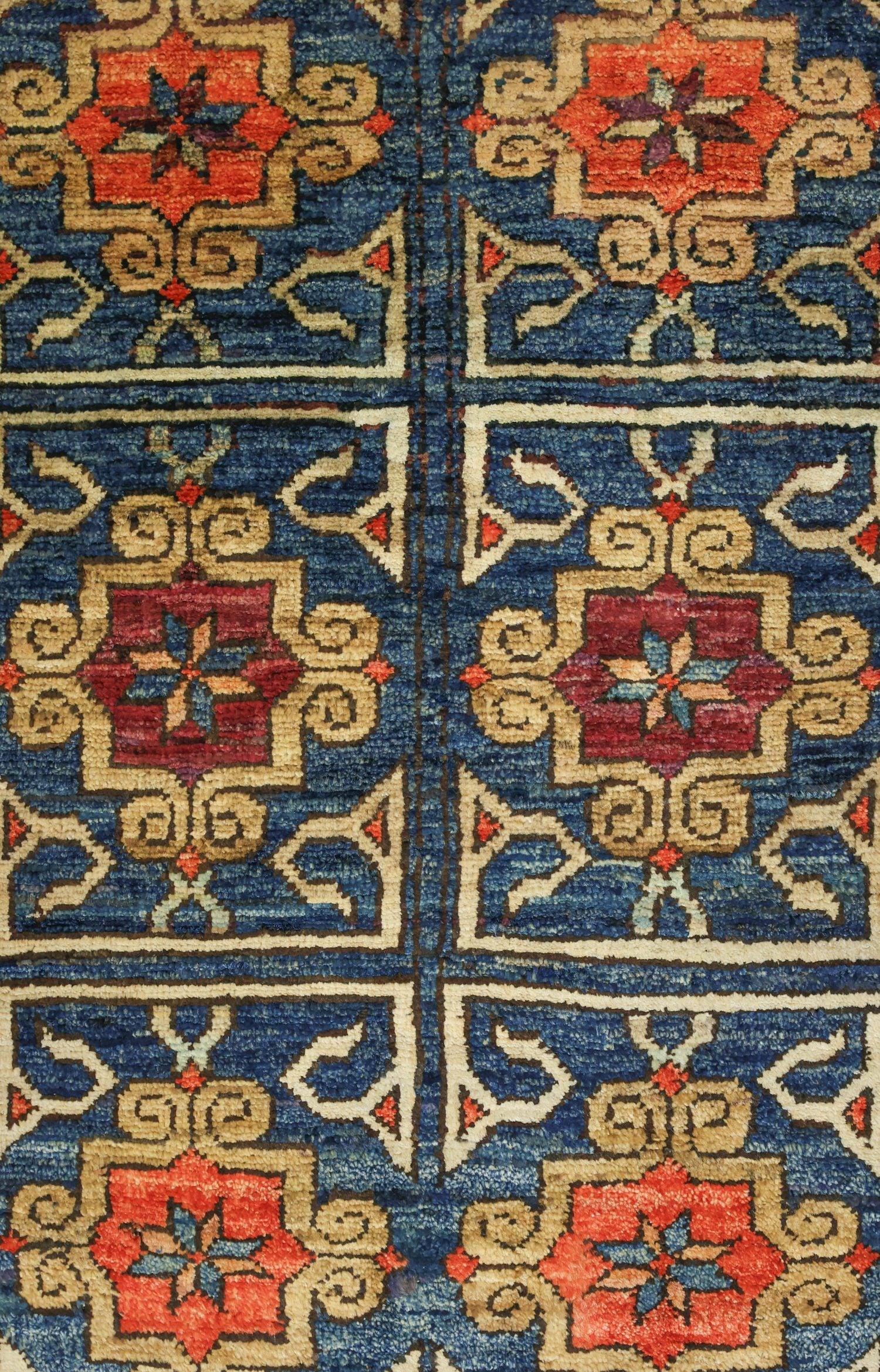 Kufic Handwoven Tribal Rug, J76928