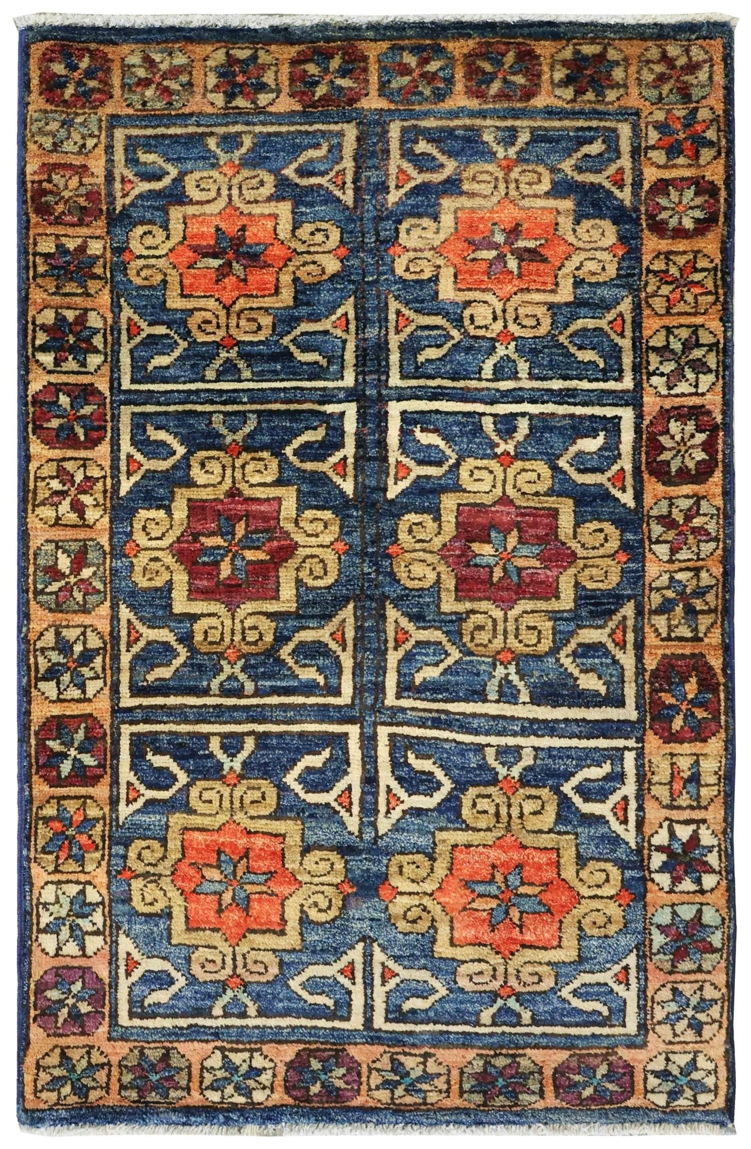 Kufic Handwoven Tribal Rug