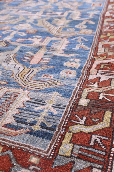 Antique Kurd Handwoven Tribal Rug, J72734