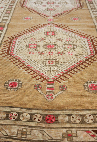 Vintage Kurd Handwoven Tribal Rug, J69199