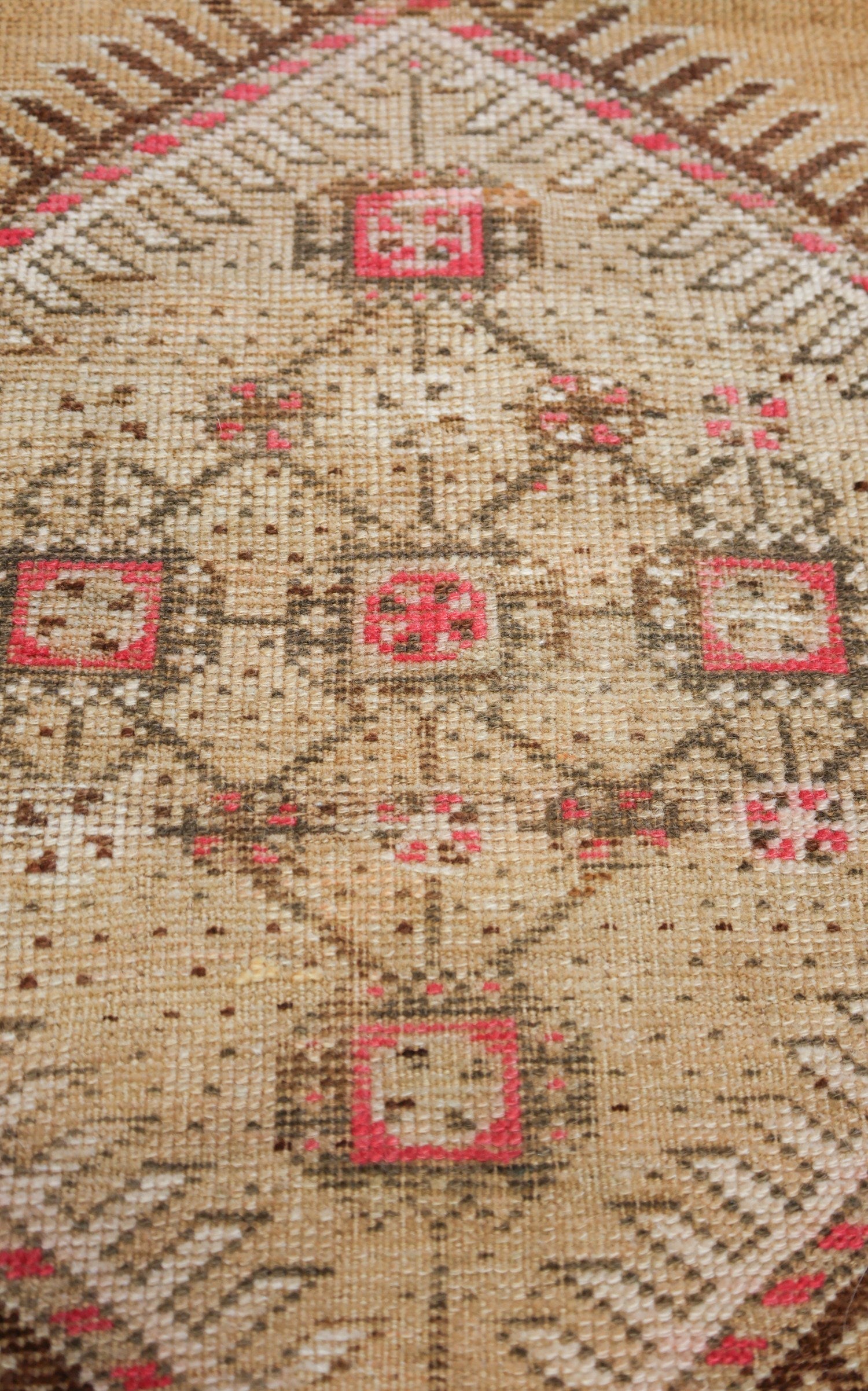 Vintage Kurd Handwoven Tribal Rug, J69199