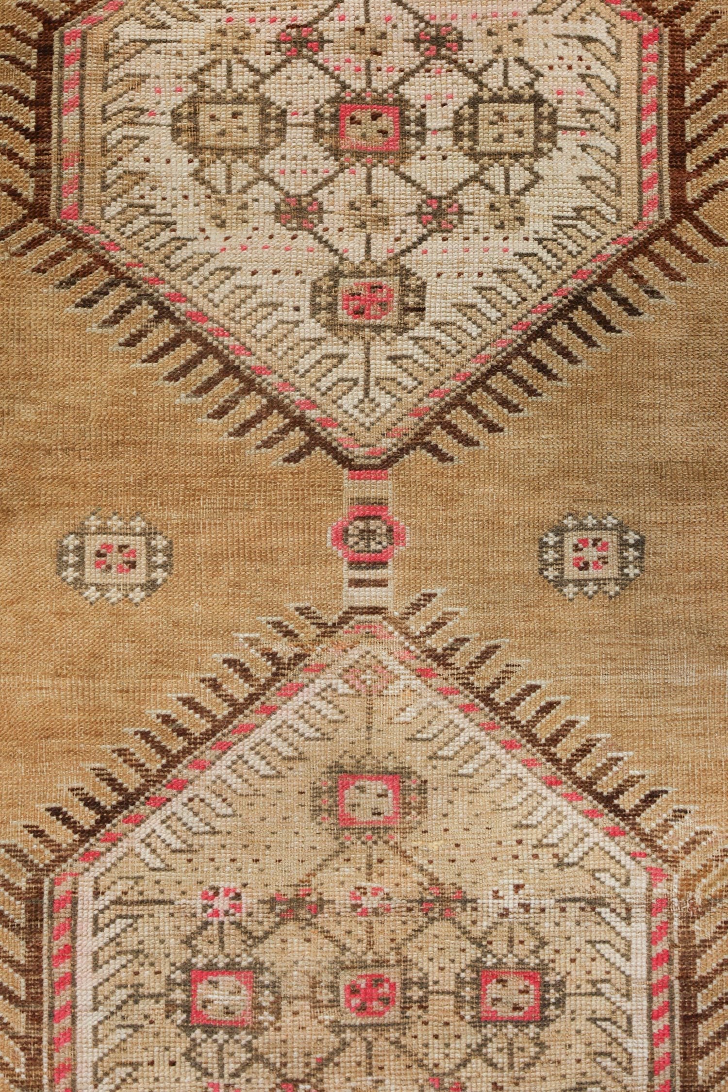 Vintage Kurd Handwoven Tribal Rug, J69199