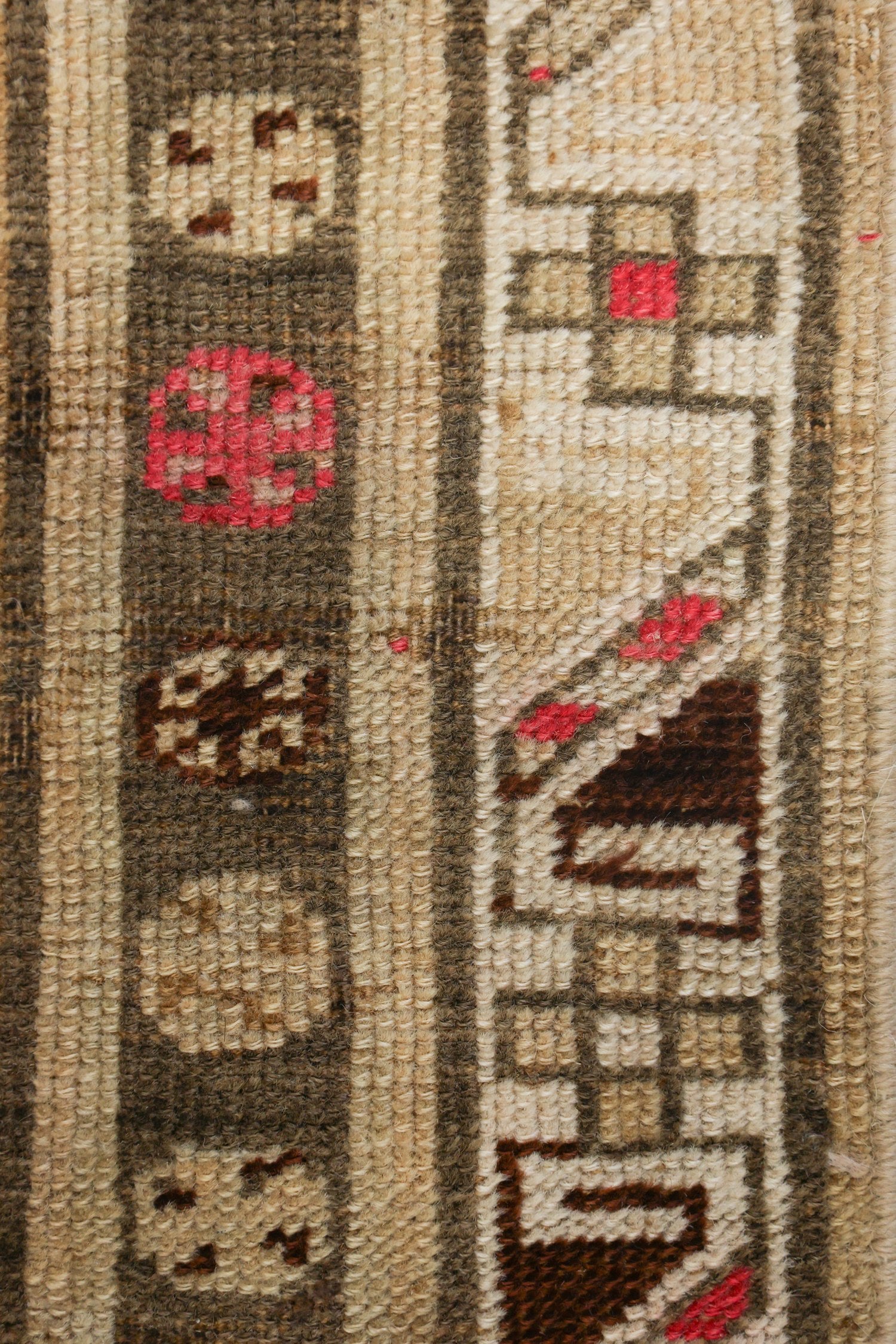 Vintage Kurd Handwoven Tribal Rug, J69199