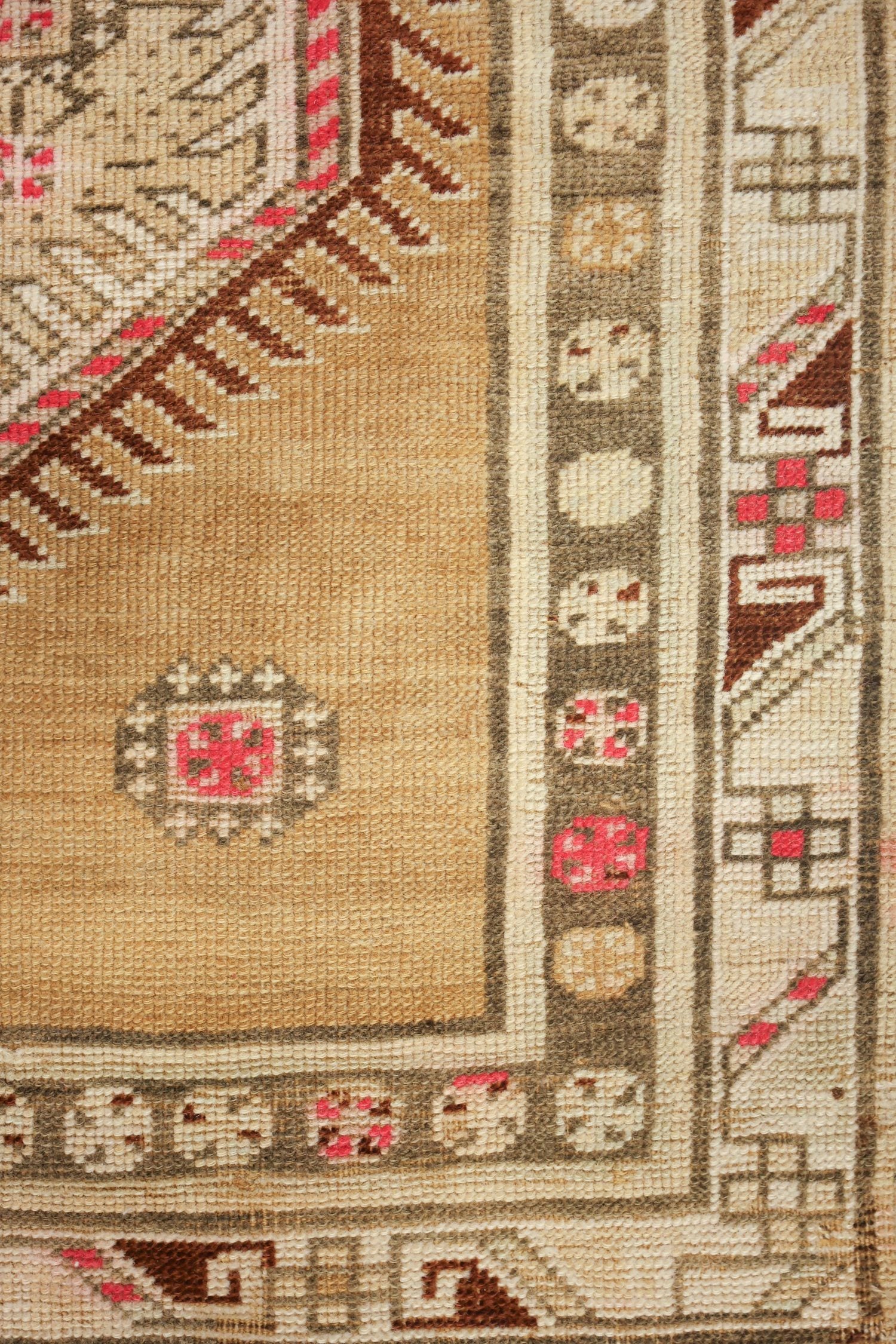 Vintage Kurd Handwoven Tribal Rug, J69199