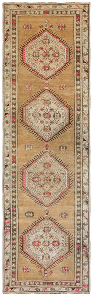 Vintage Kurd Handwoven Tribal Rug