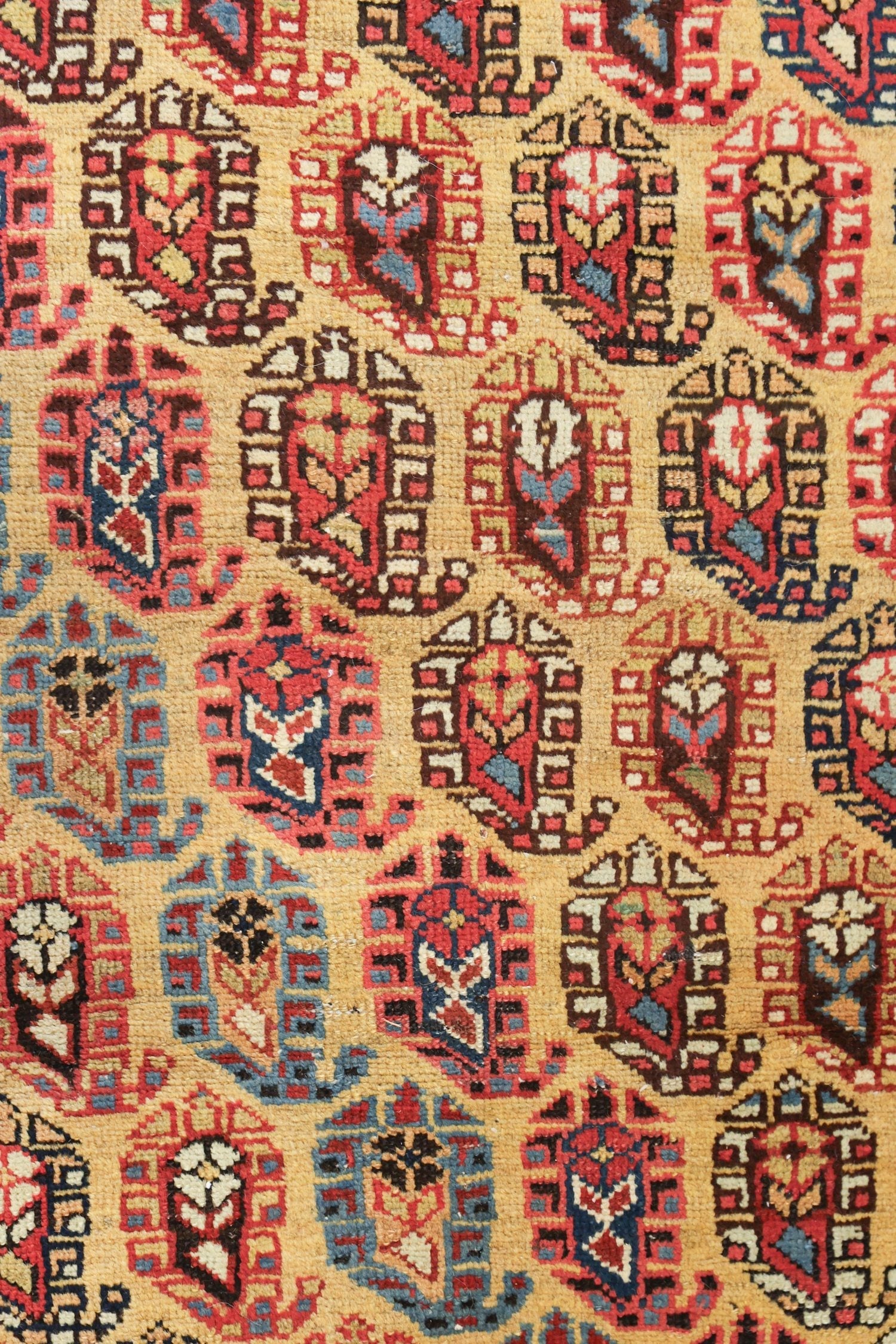 OnApproval-8-9-24 Antique Kurd Handwoven Tribal Rug, J69200