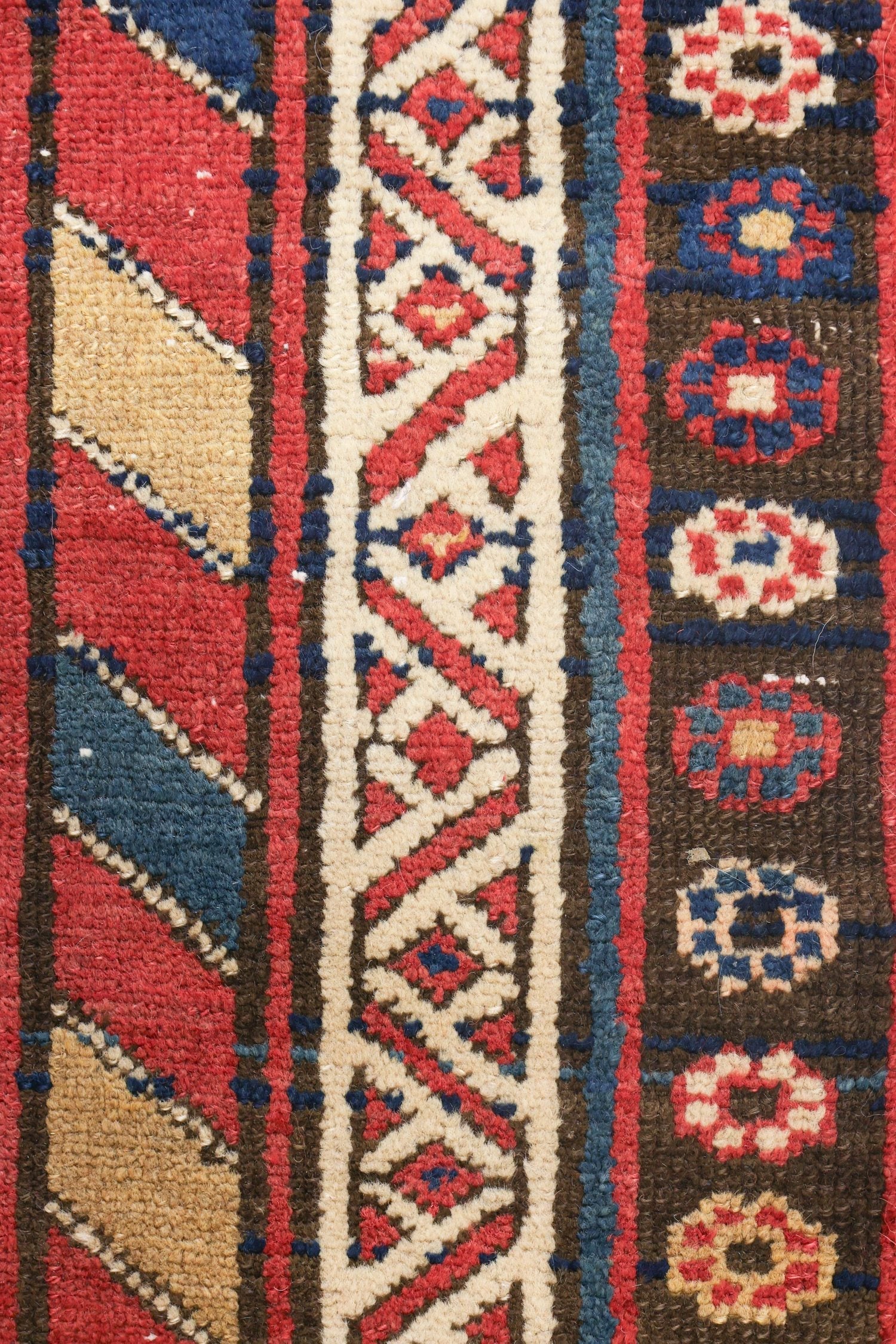 Antique Kurd Handwoven Tribal Rug, J69203