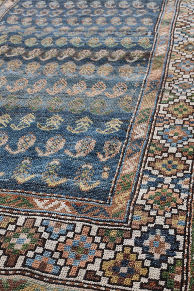 Antique Kurd Handwoven Tribal Rug, J72703