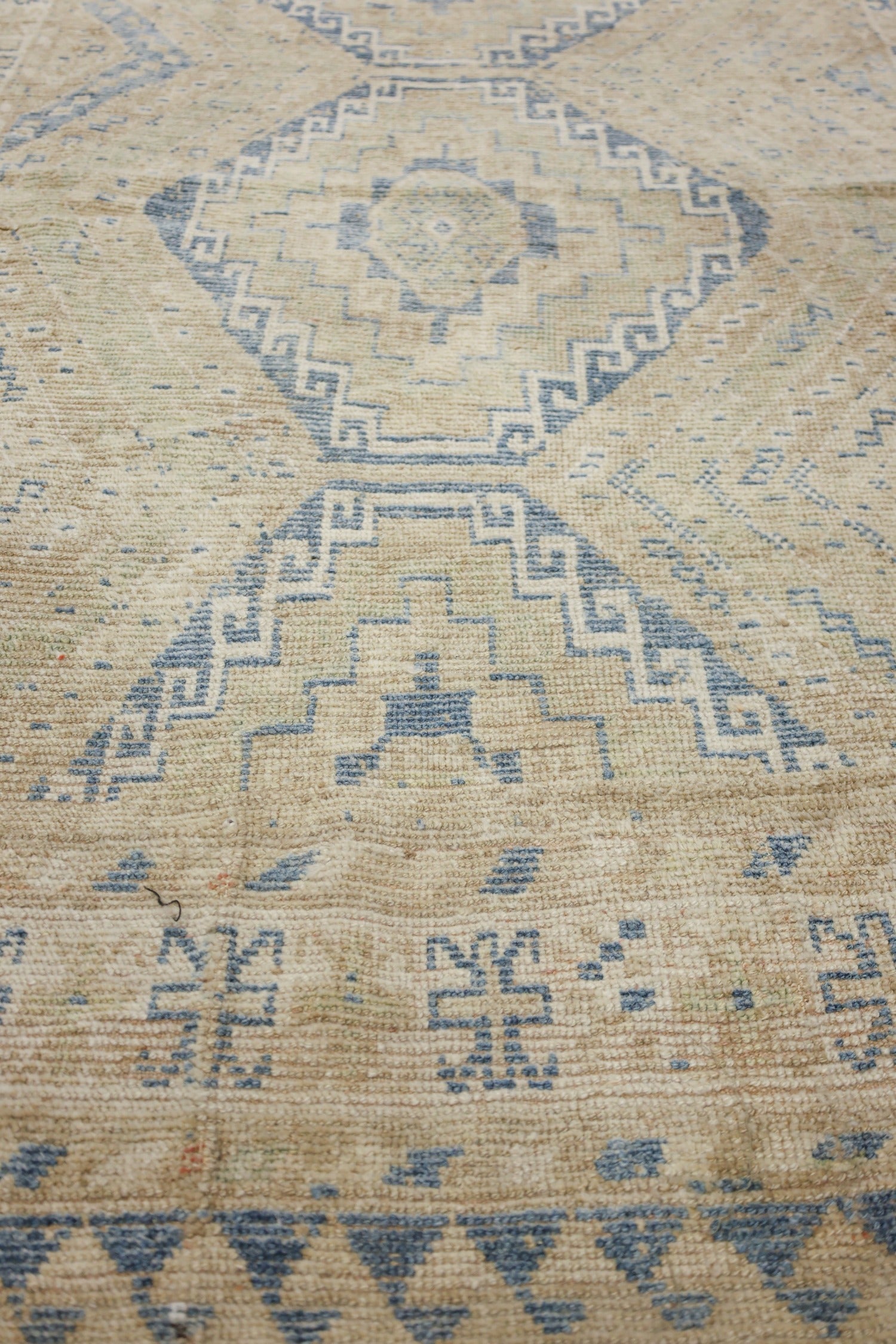 Vintage Kurd Handwoven Tribal Rug, J73307