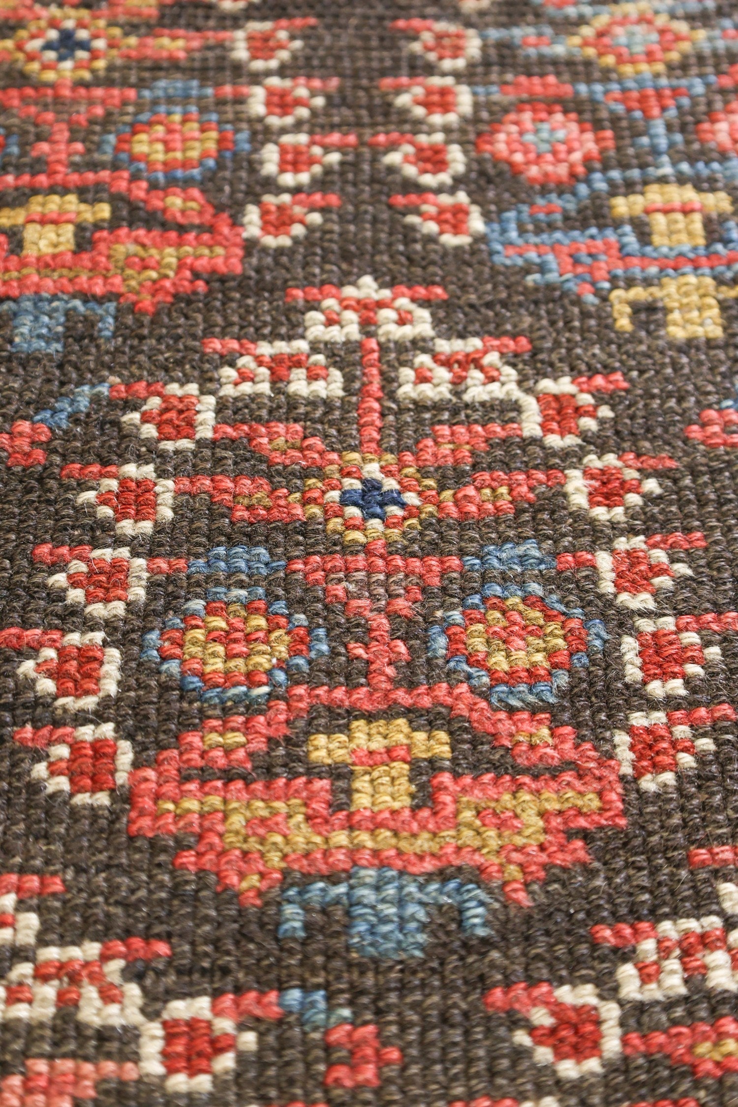 Antique Kurd Handwoven Tribal Rug, J75302