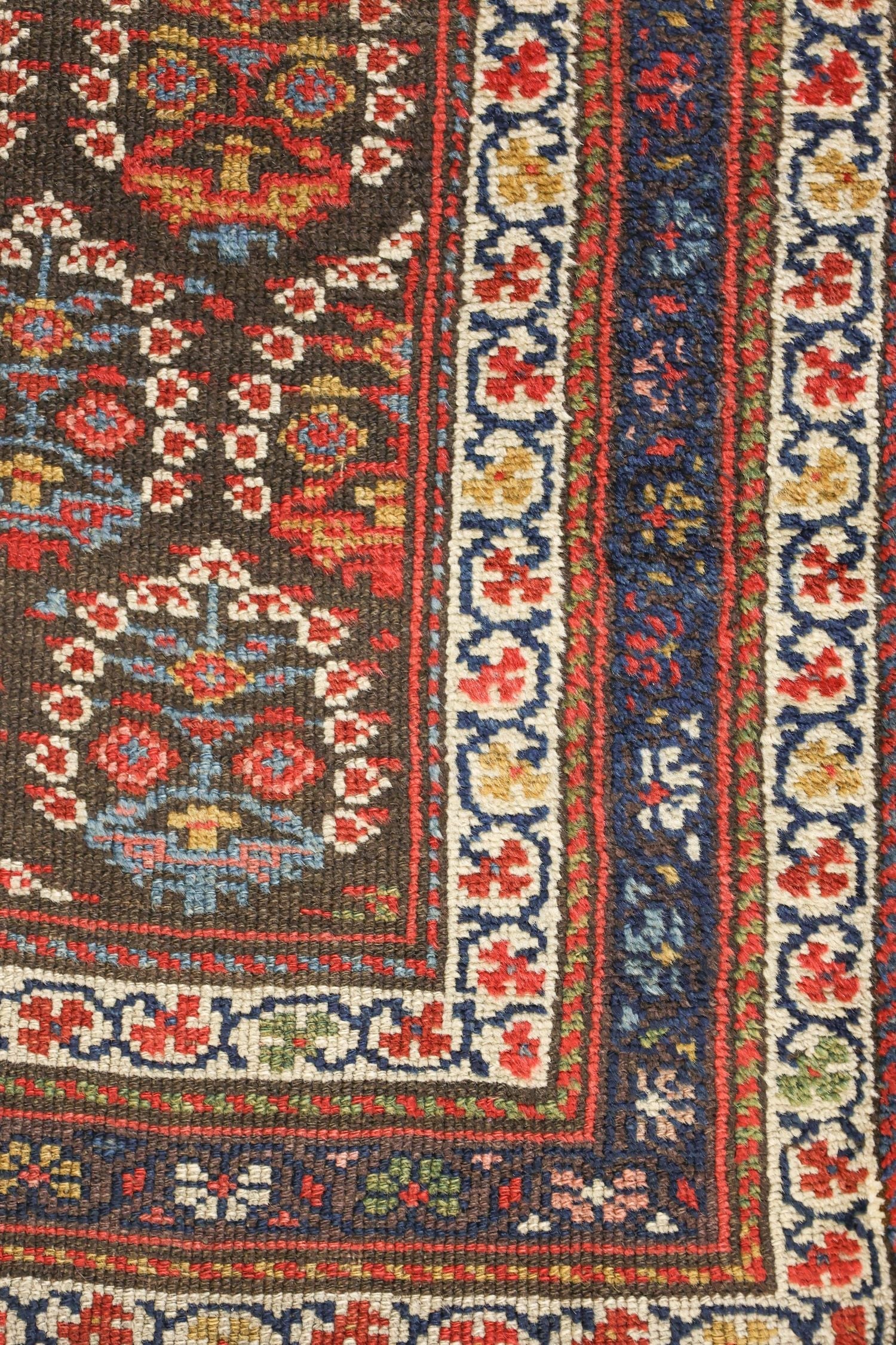 Antique Kurd Handwoven Tribal Rug, J75302