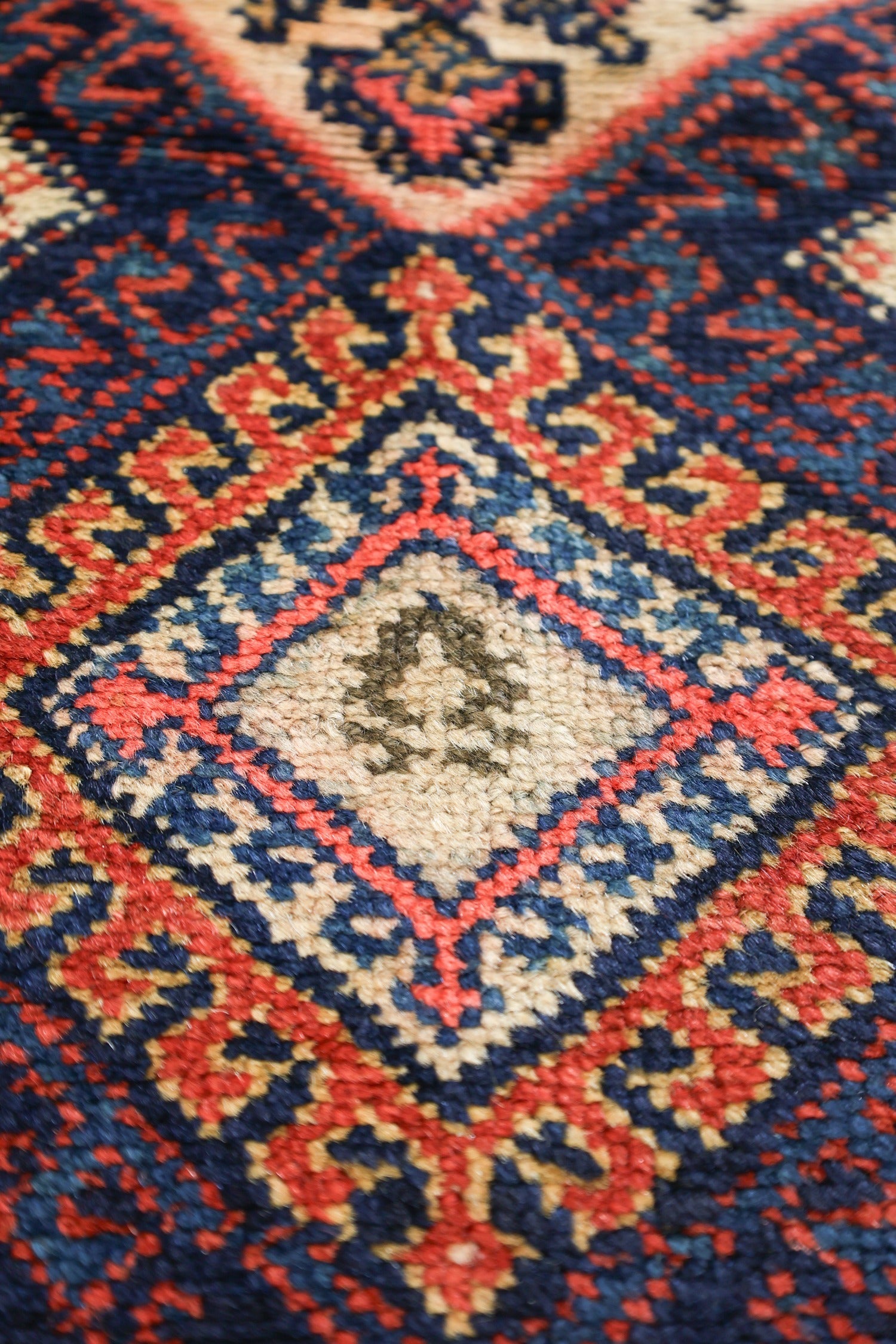 Antique Kurd Handwoven Tribal Rug, J75303