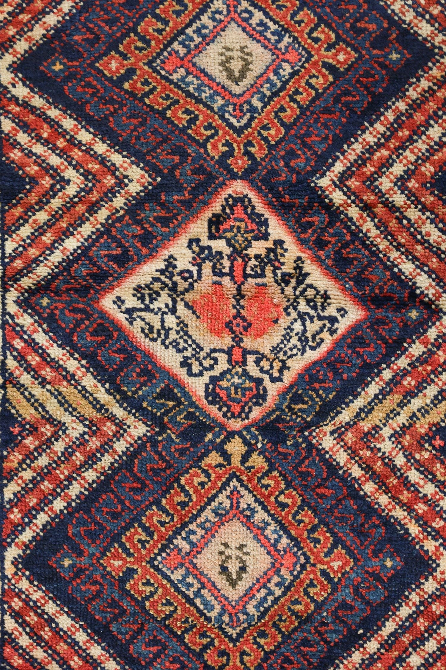 Antique Kurd Handwoven Tribal Rug, J75303