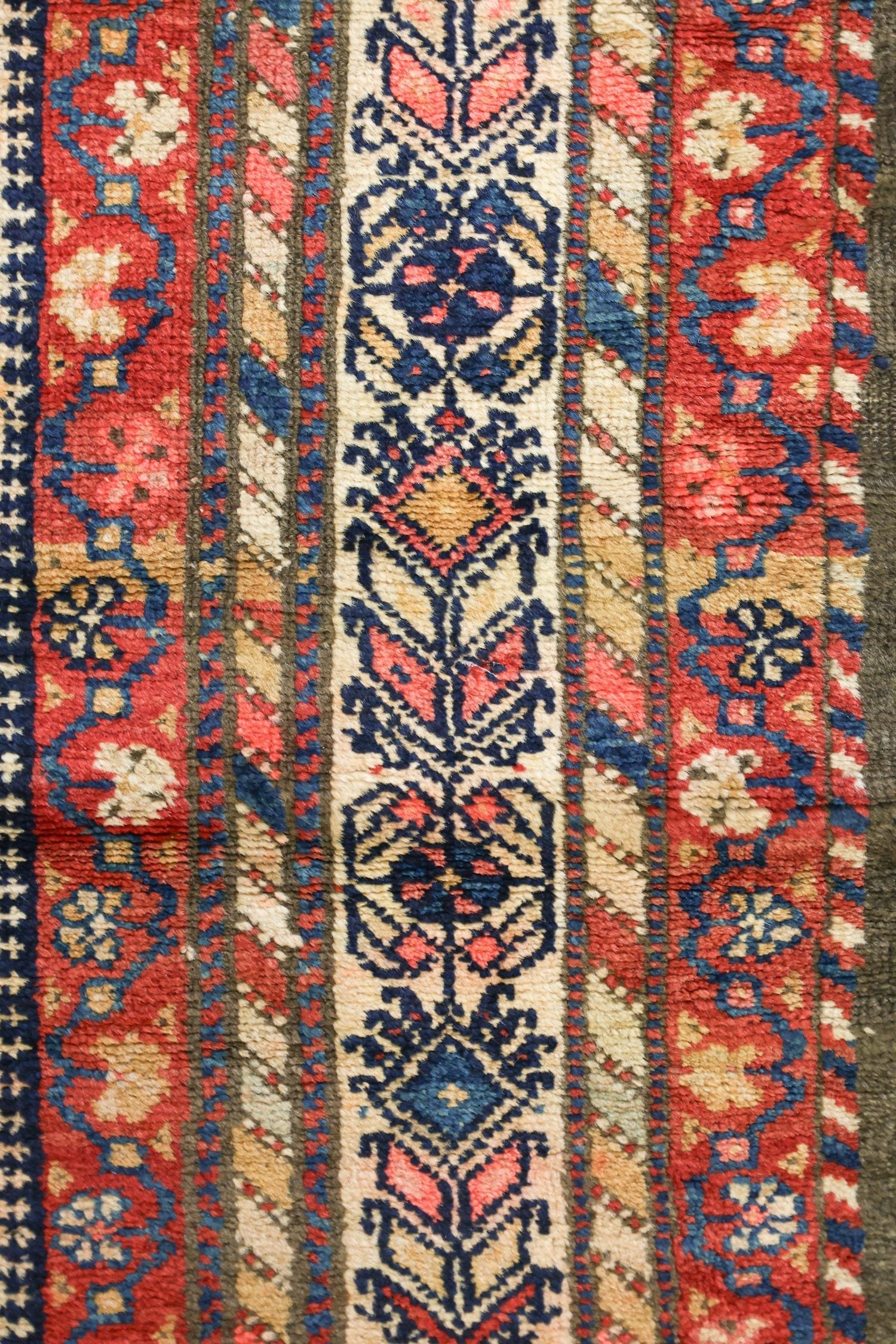 Antique Kurd Handwoven Tribal Rug, J75303