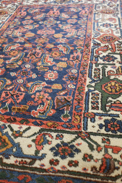 Vintage Kurd Handwoven Tribal Rug, J75305