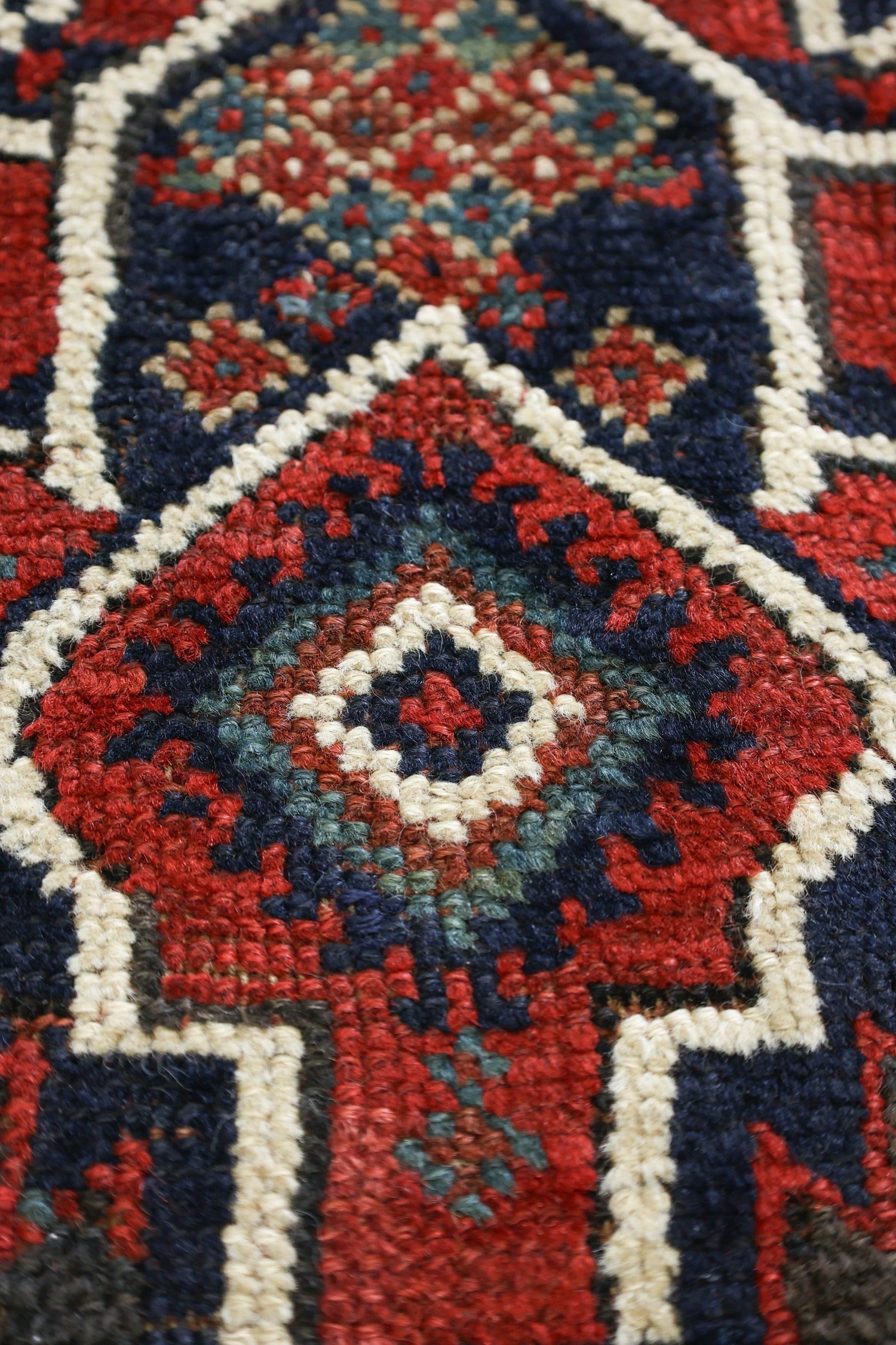 Antique Kurd Handwoven Tribal Rug, J75313