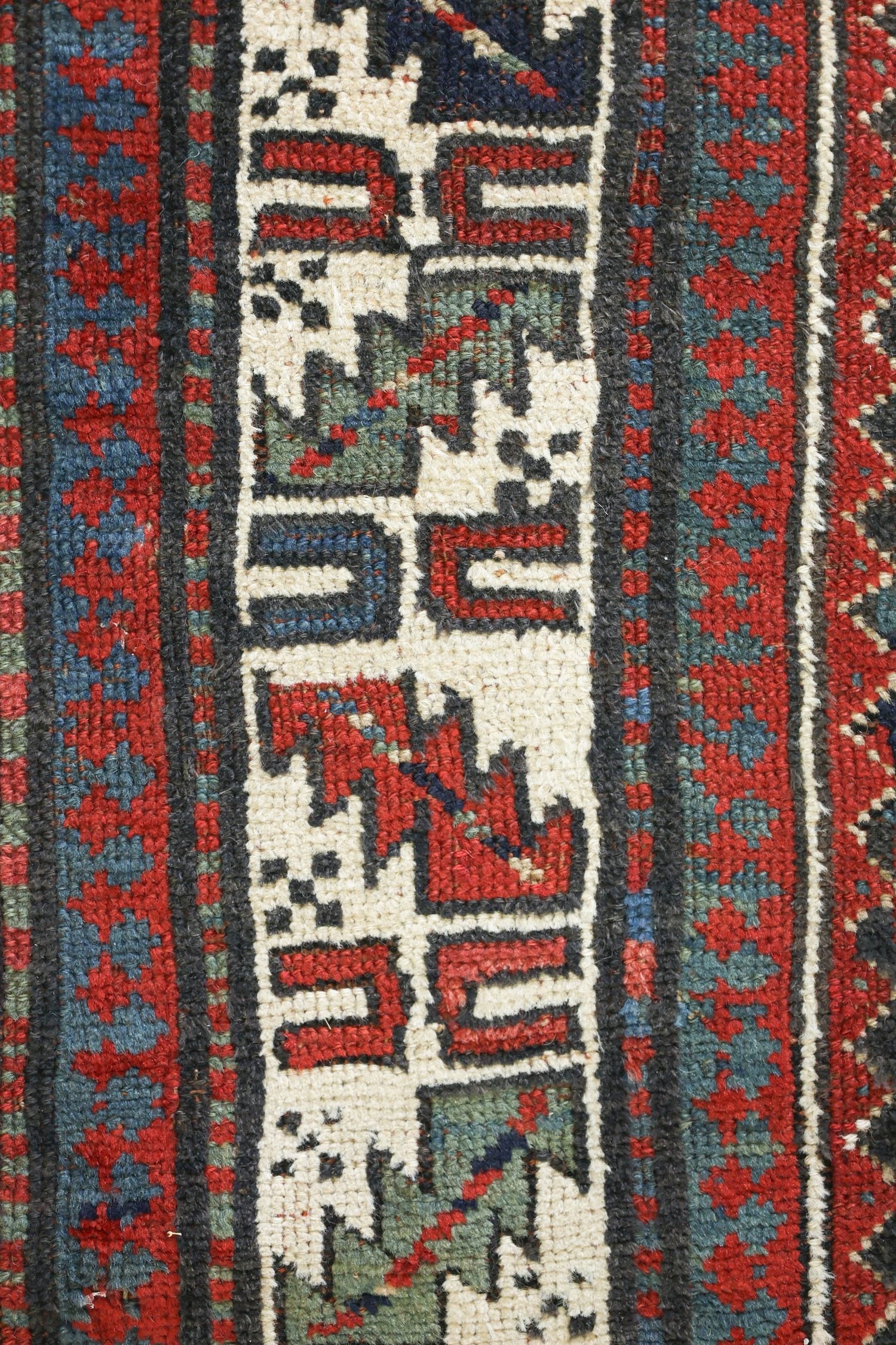 Antique Kurd Handwoven Tribal Rug, J75313