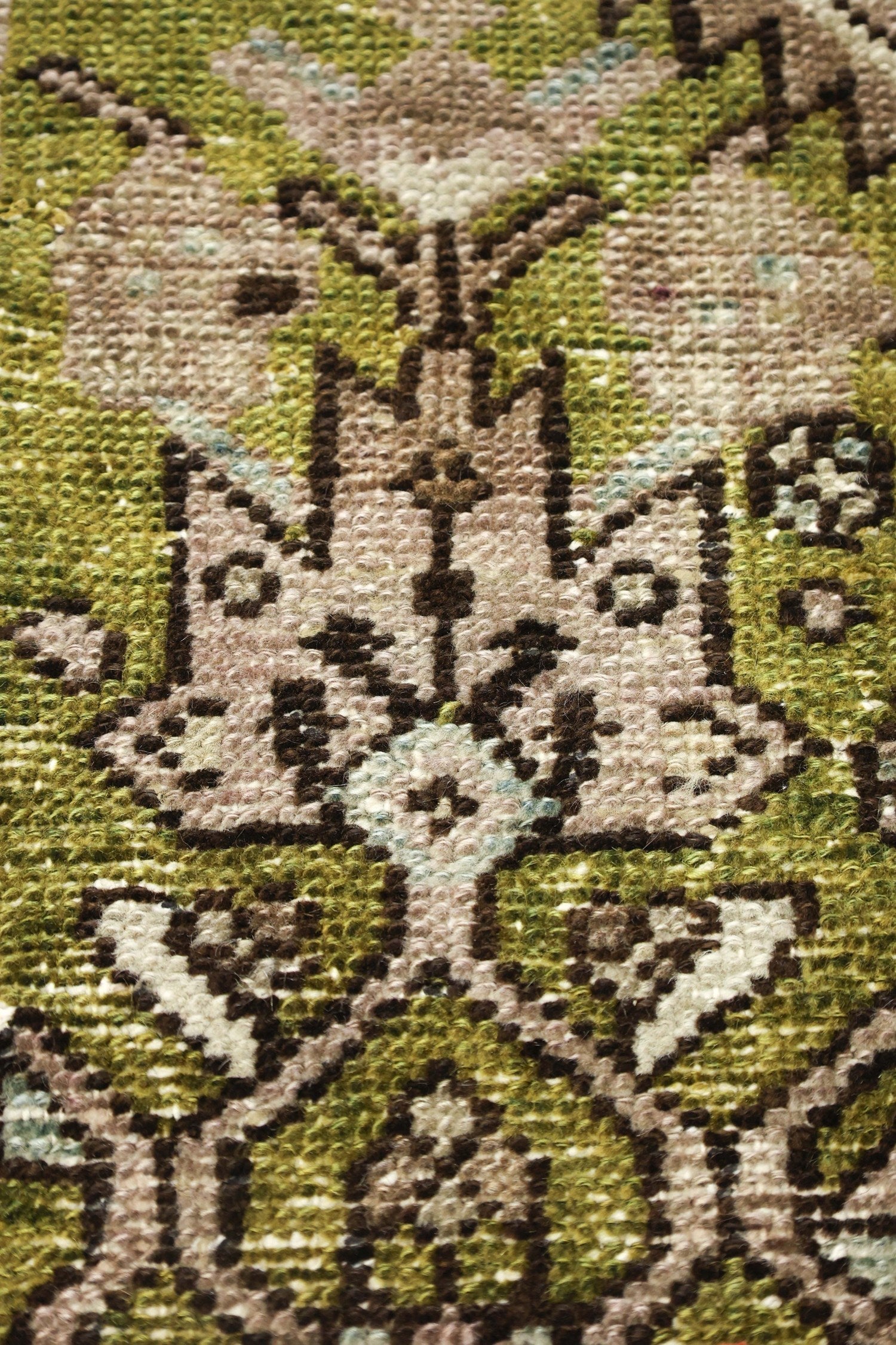 Vintage Kurd Handwoven Tribal Rug, J75672