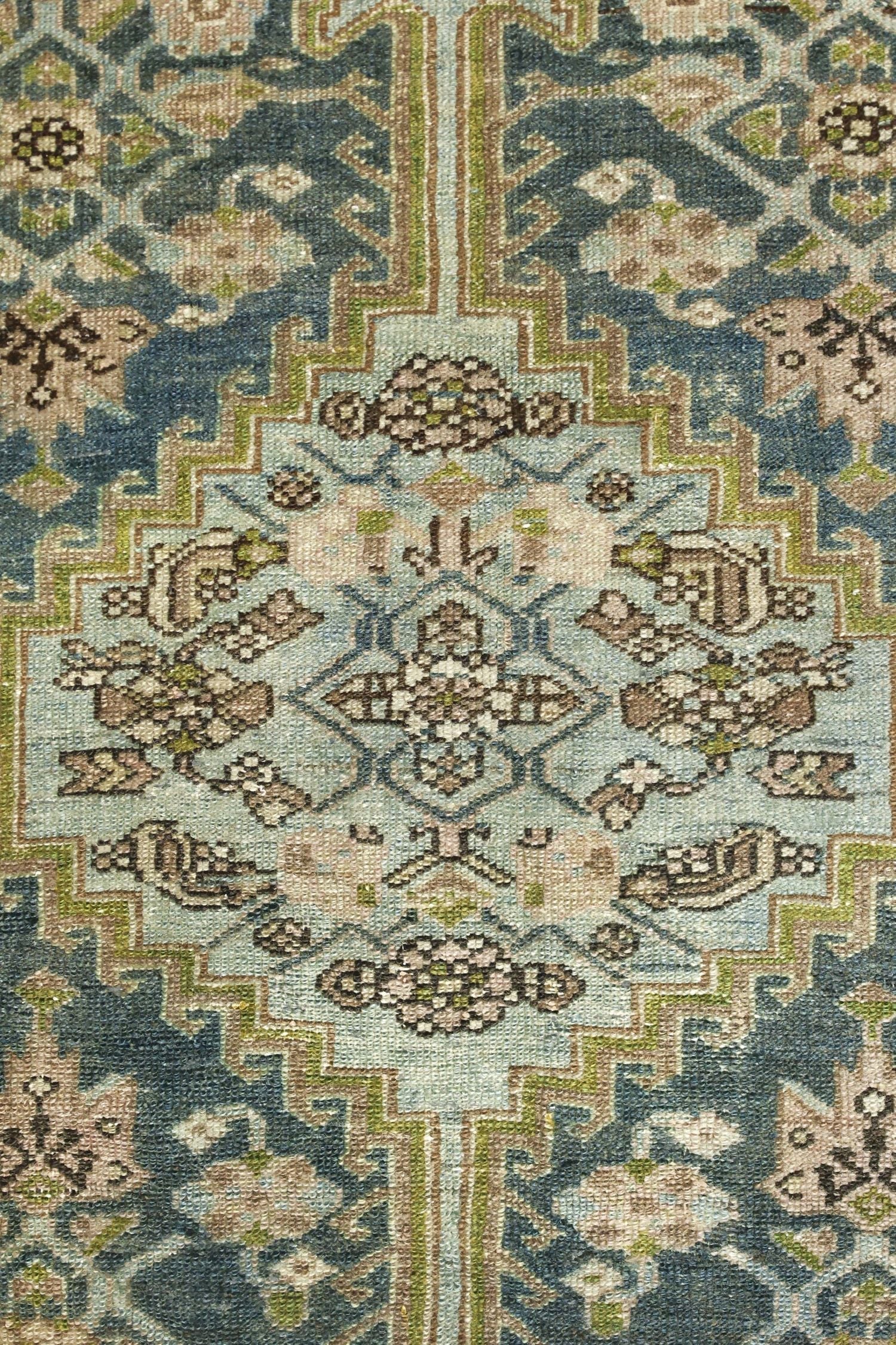 Vintage Kurd Handwoven Tribal Rug, J75672