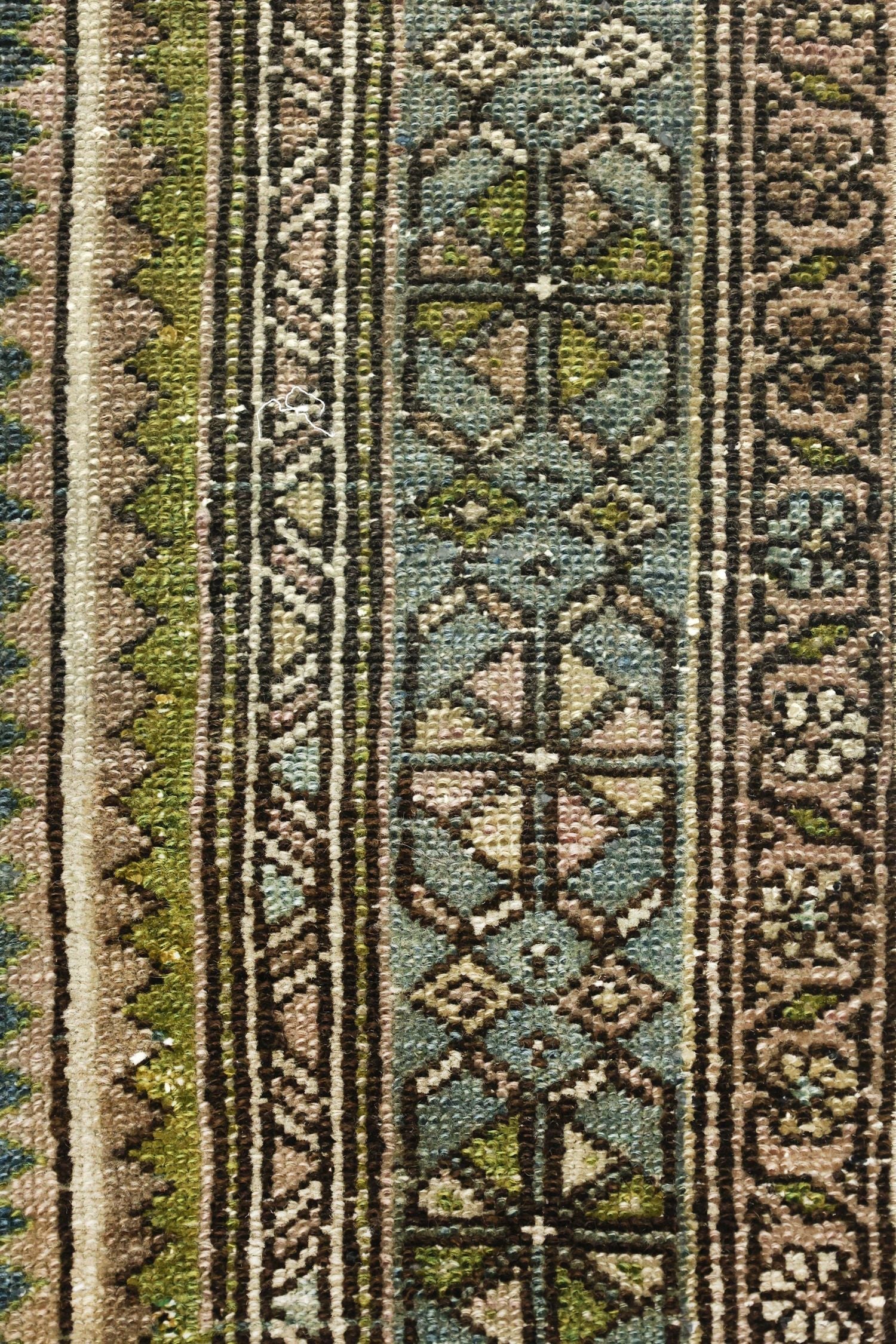 Vintage Kurd Handwoven Tribal Rug, J75672